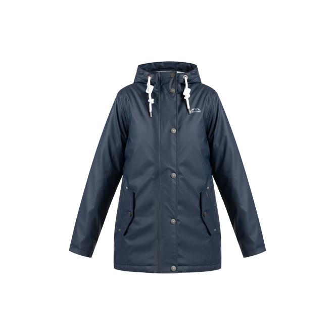 Wattierte Regenjacke