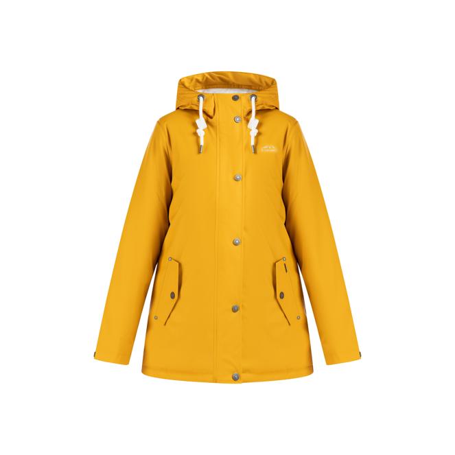 Wattierte Regenjacke