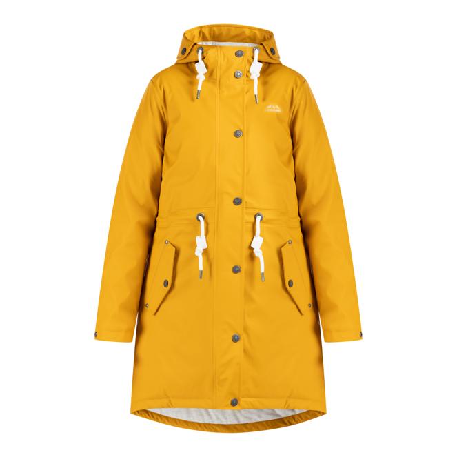 Wattierter Regenmantel