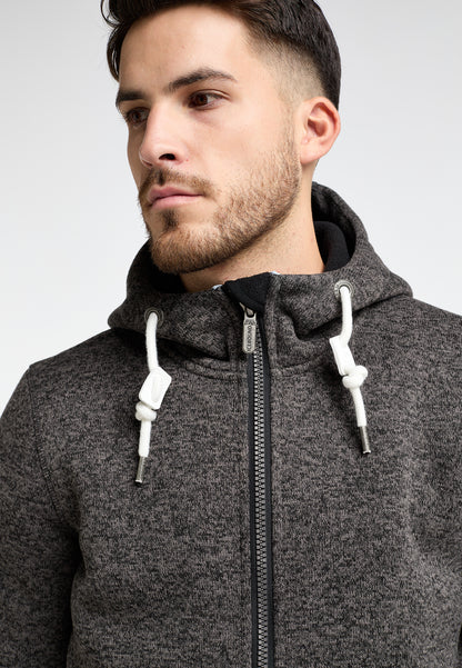 ICEBOUND Men's Knitted Fleece Blouson Jacket