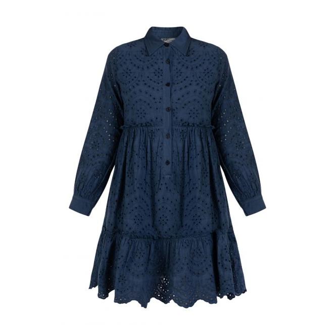 DreiMaster Vintage Damen-Blusenkleid