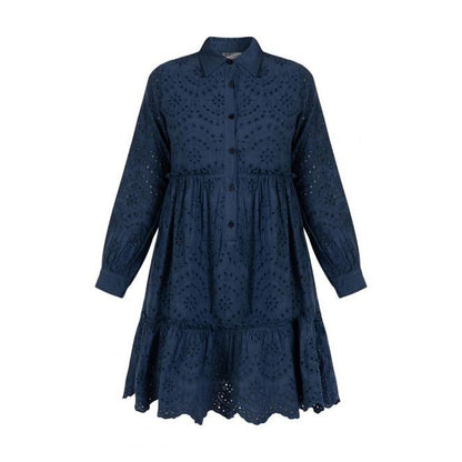 DreiMaster Vintage Damen-Blusenkleid