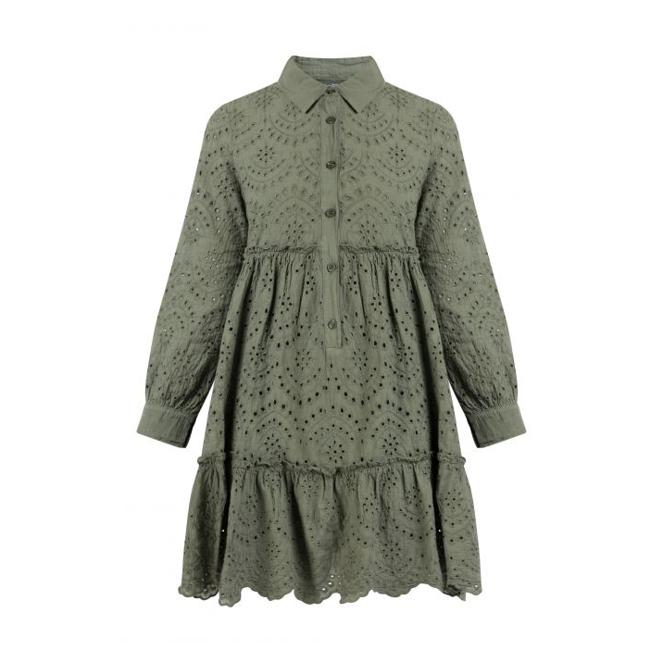 DreiMaster Vintage Damen-Blusenkleid
