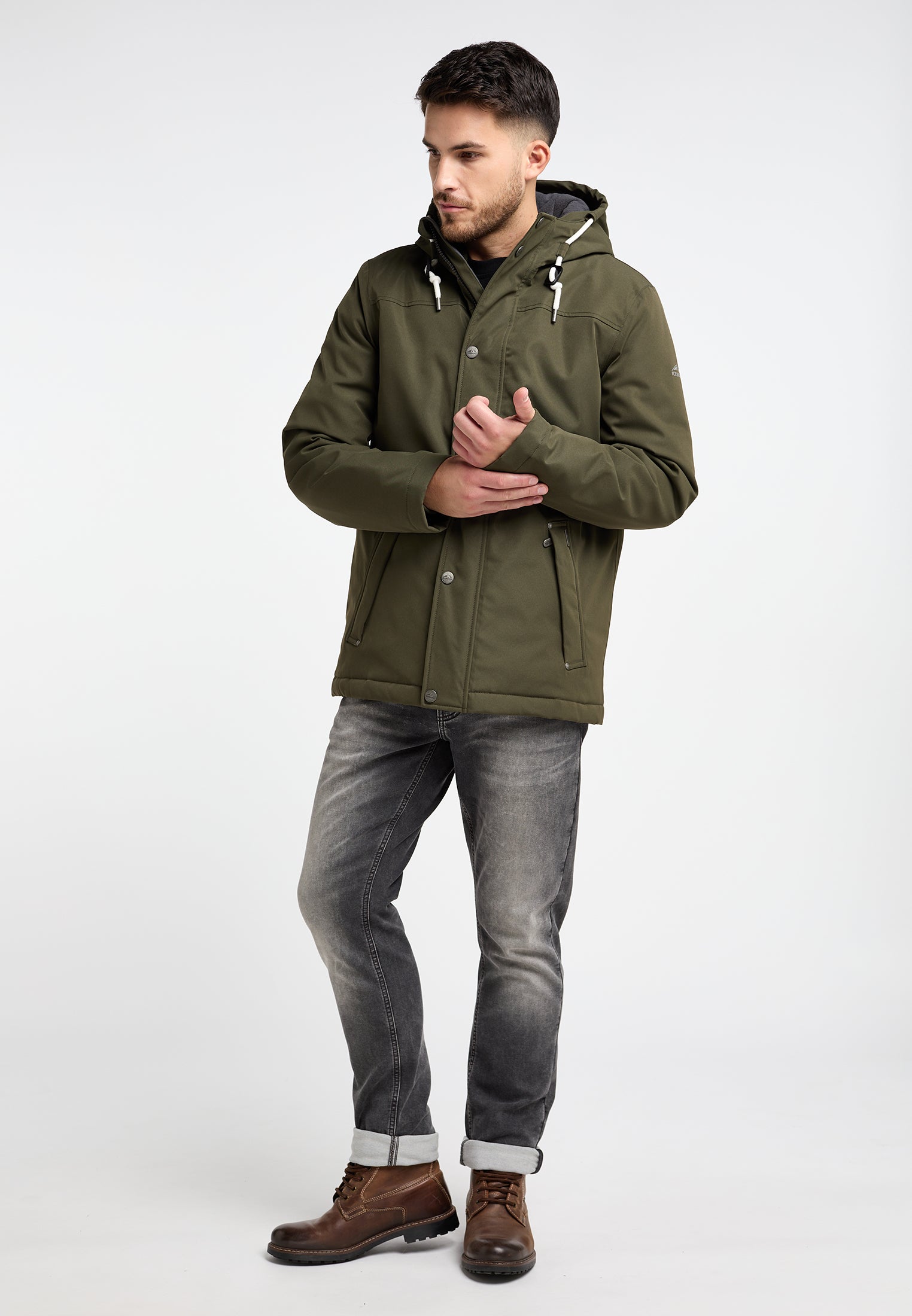 ICEBOUND Herren gepolsterte Winterjacke