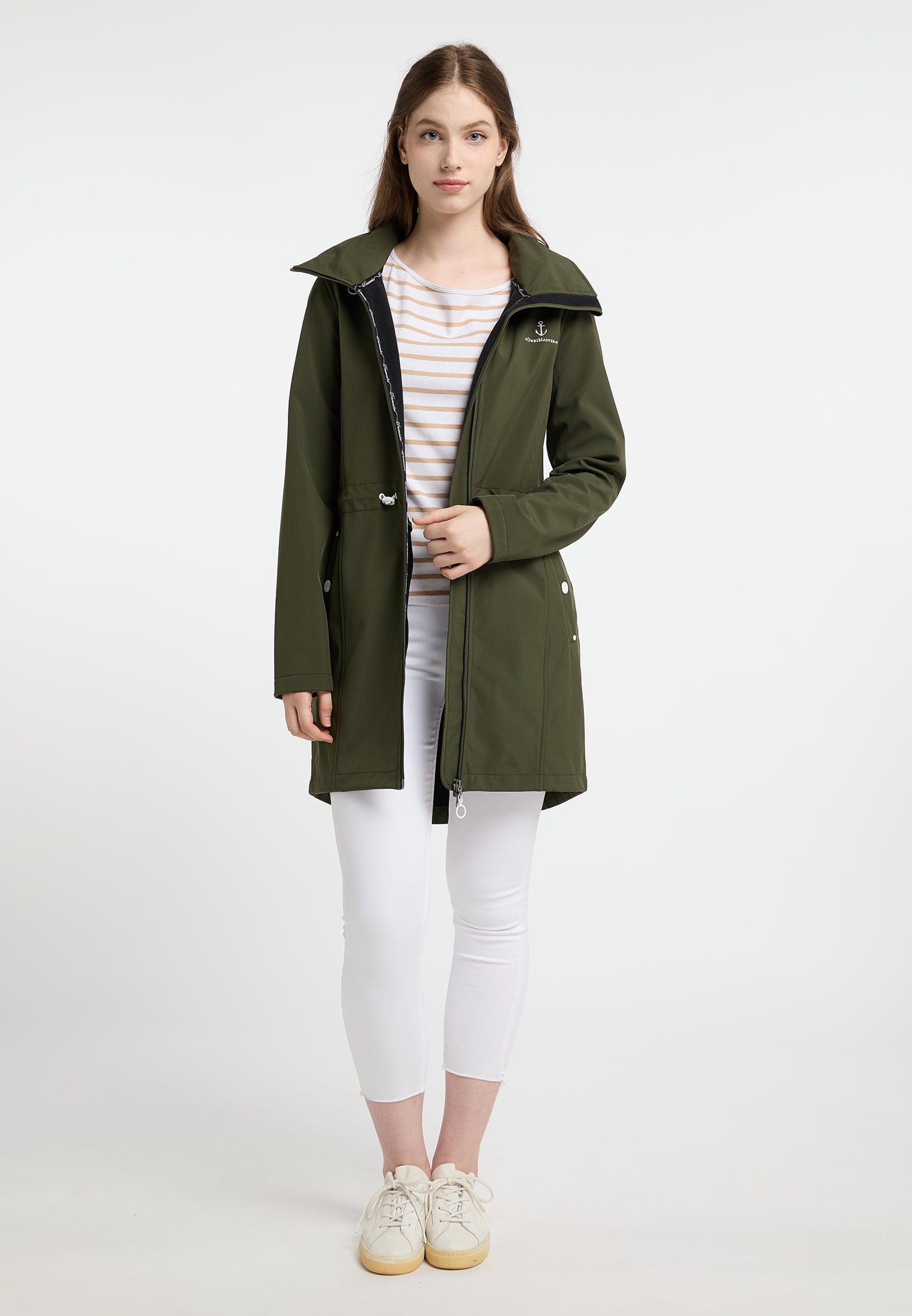 DreiMaster Maritim Damen Softshell-Mantel