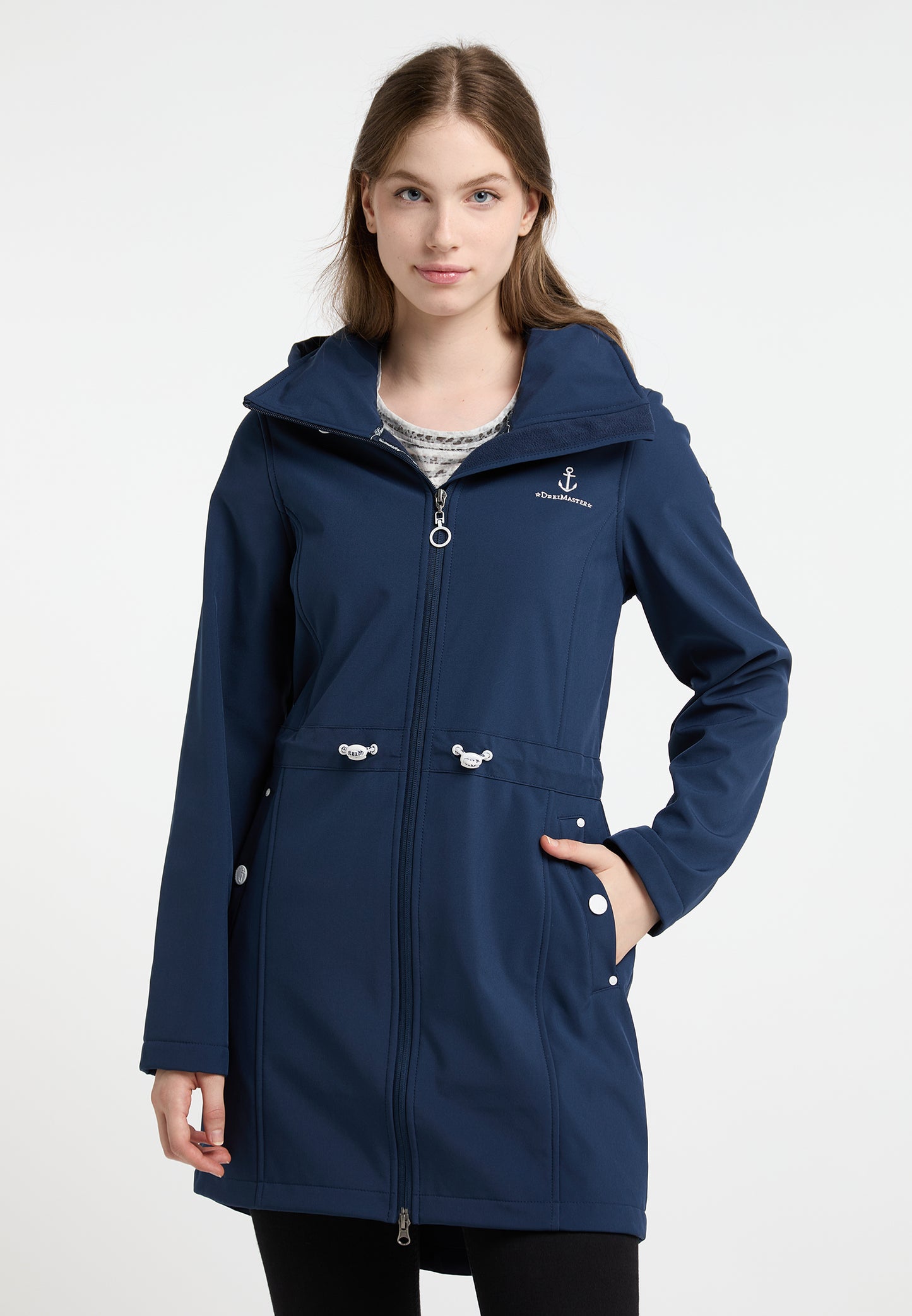 DreiMaster Maritim płaszcz softshell damski