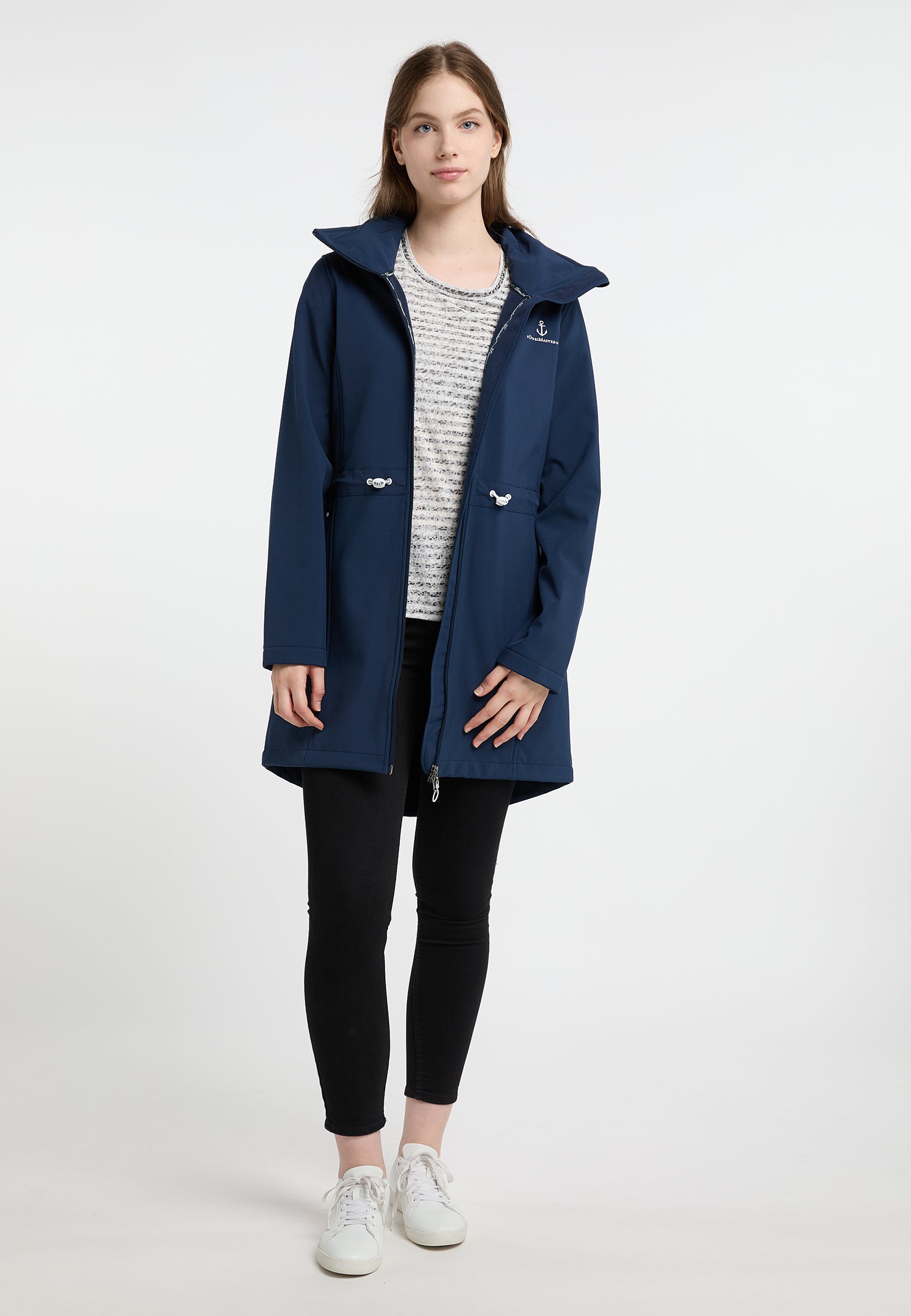 DreiMaster Maritim Damen Softshell-Mantel