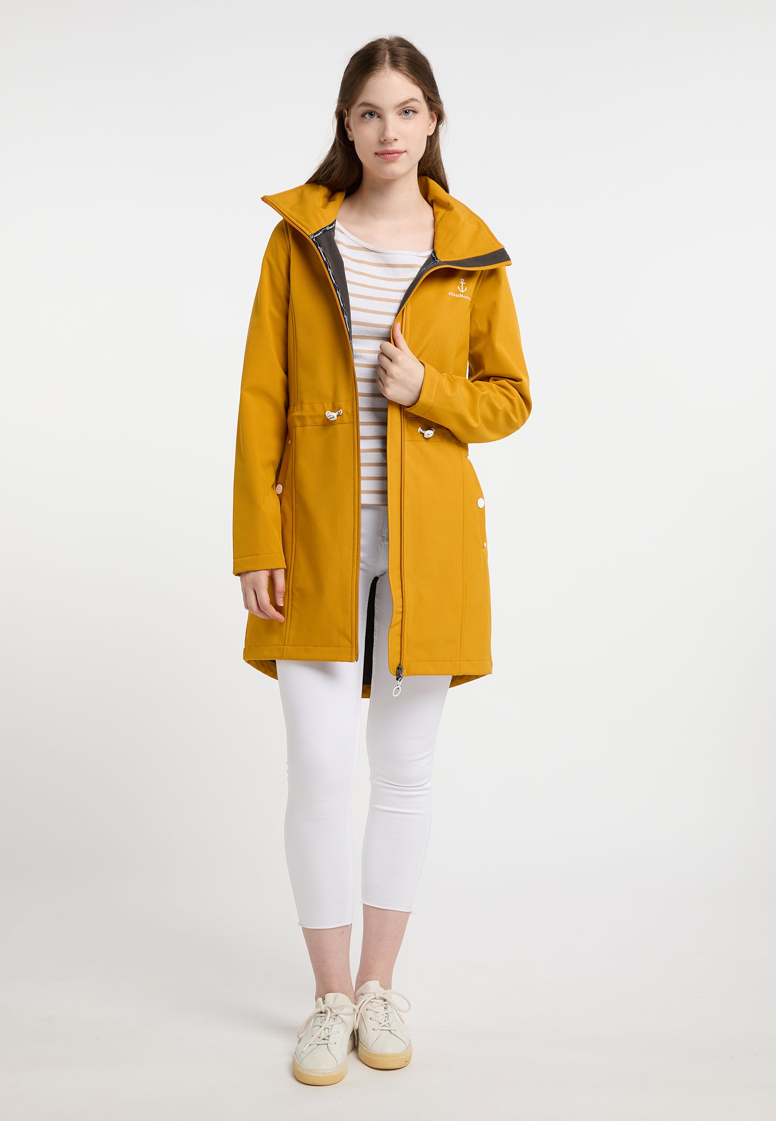 DreiMaster Maritim Damen Softshell-Mantel