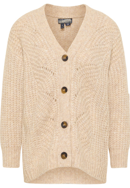 DreiMaster Vintage Damen Cardigan mit Knöpfen