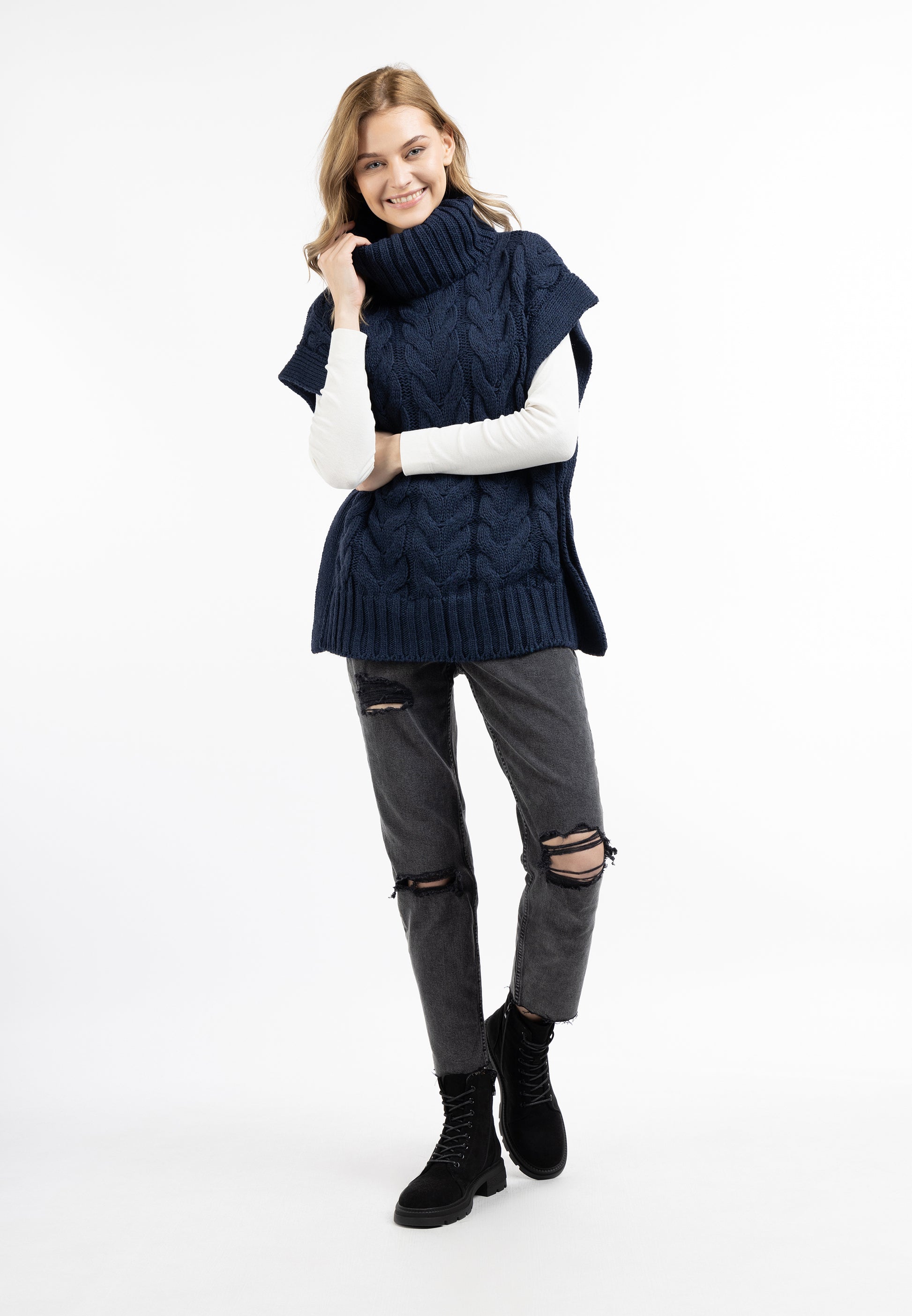 DreiMaster Vintage Damen Strickweste