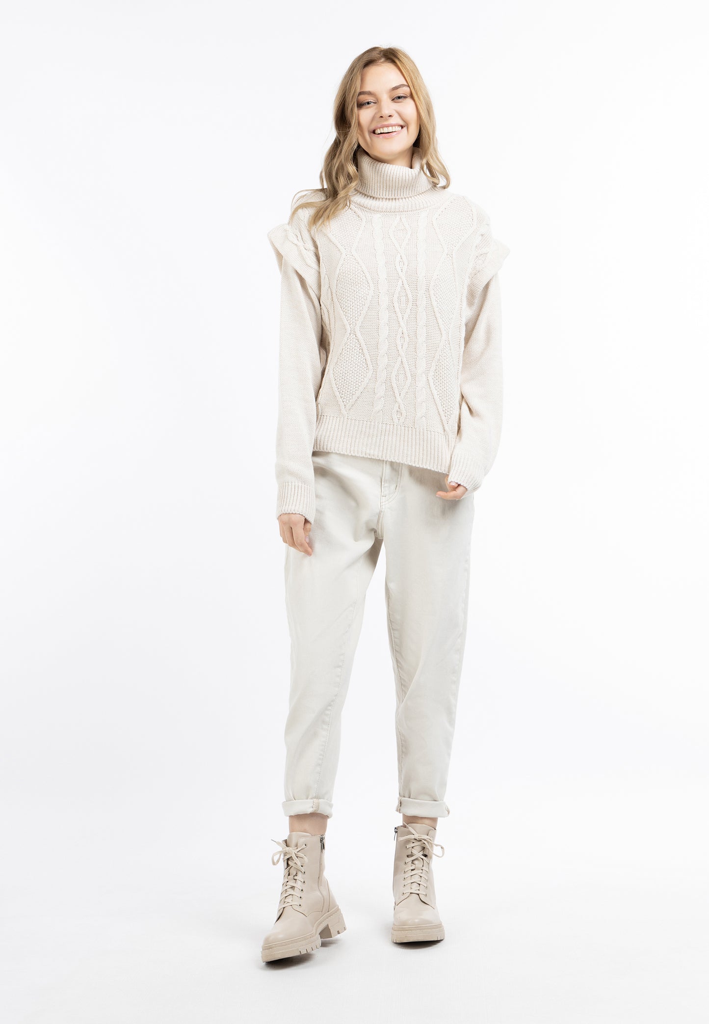 DreiMaster Vintage sweter Dzianinowy damski