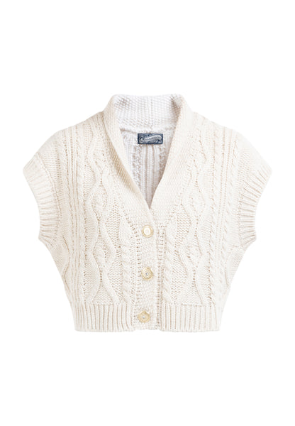 DreiMaster Vintage kamizelka dzianinowa damska