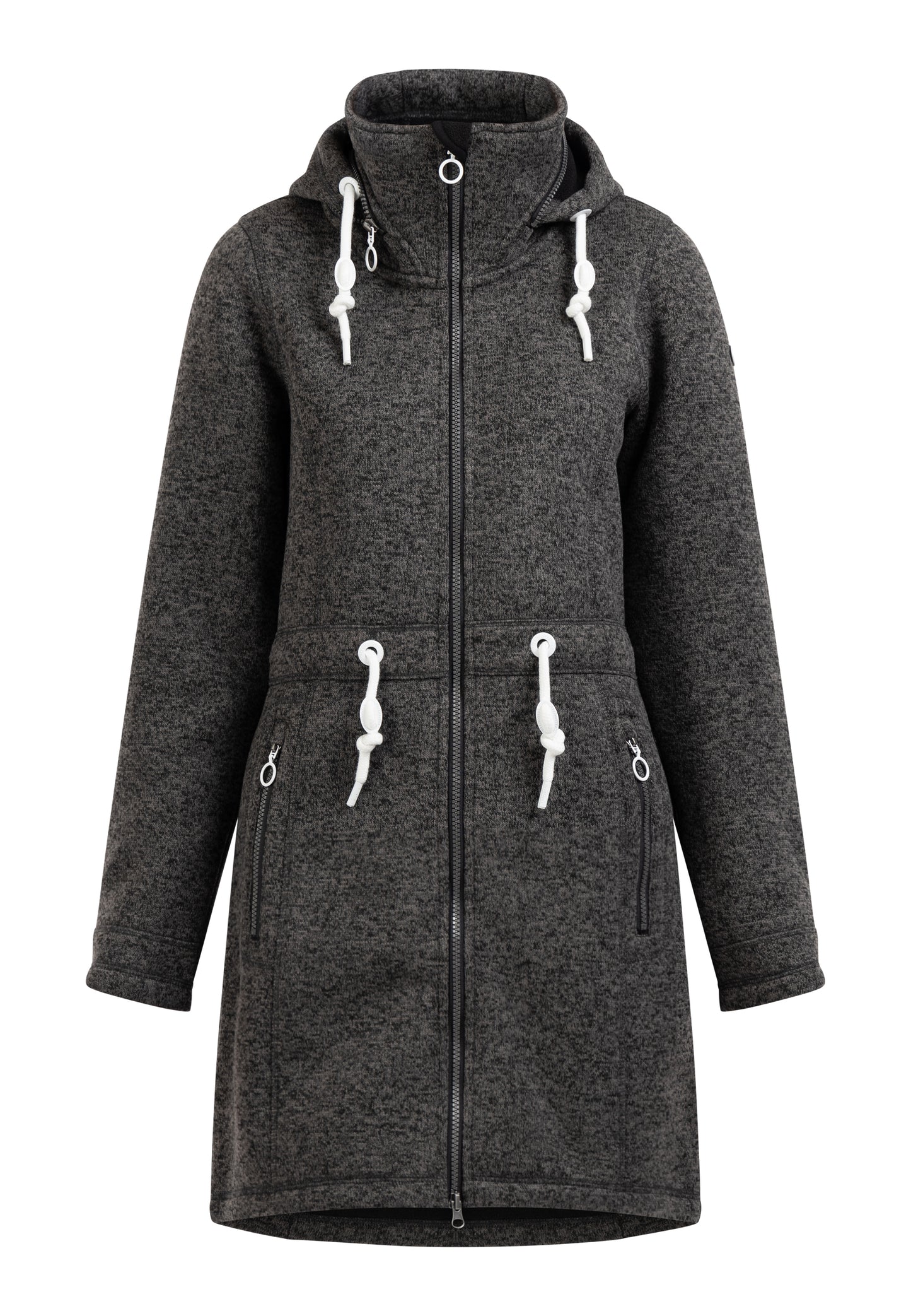 DreiMaster Maritim damski dzianinowy płaszcz