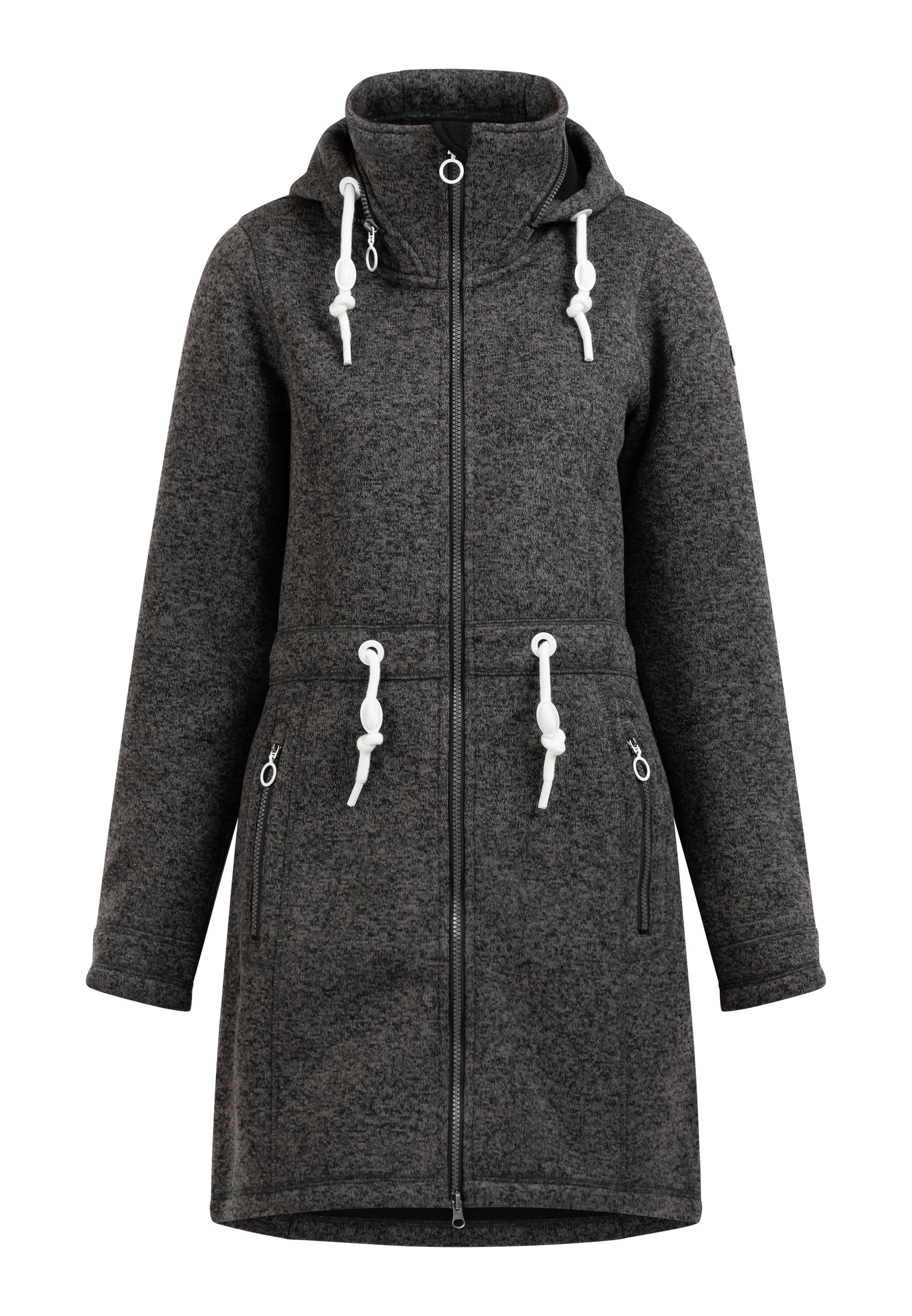 DreiMaster Maritim damski dzianinowy płaszcz