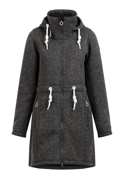 DreiMaster Maritim damski dzianinowy płaszcz