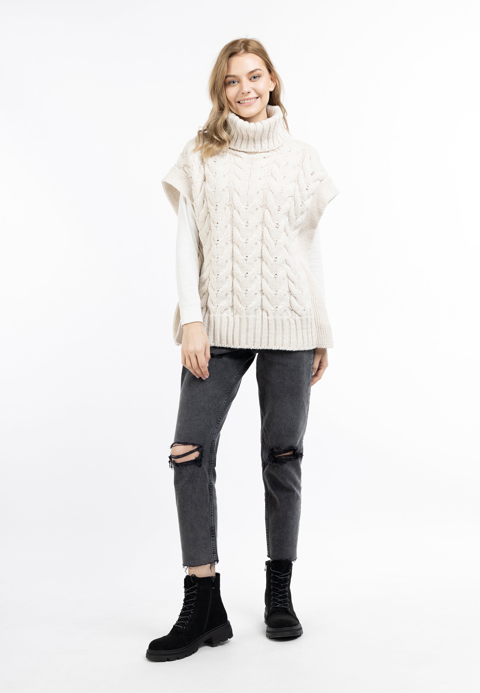 DreiMaster Vintage Damen Strickweste