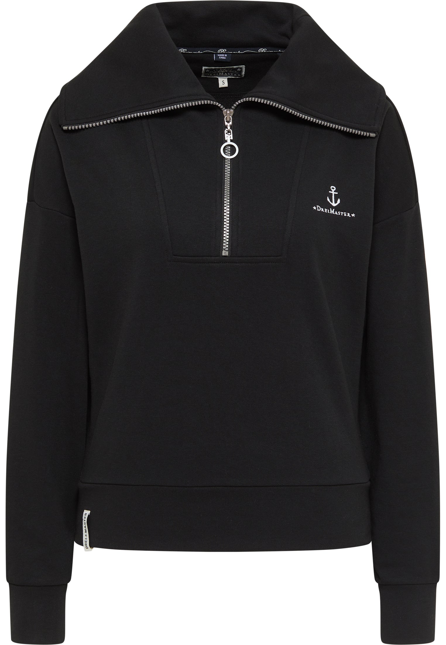 Dreimaster Maritim Damen-Oversize-Sweatshirt