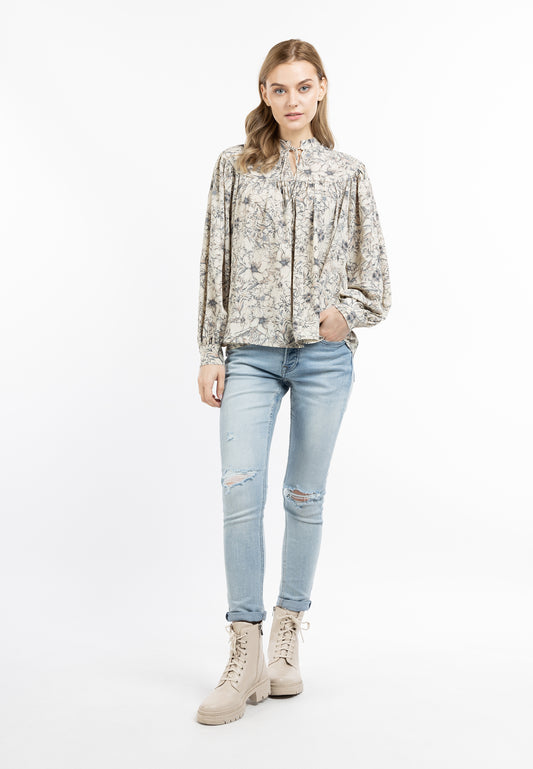 DreiMaster Vintage bluzka z długim rękawem damska