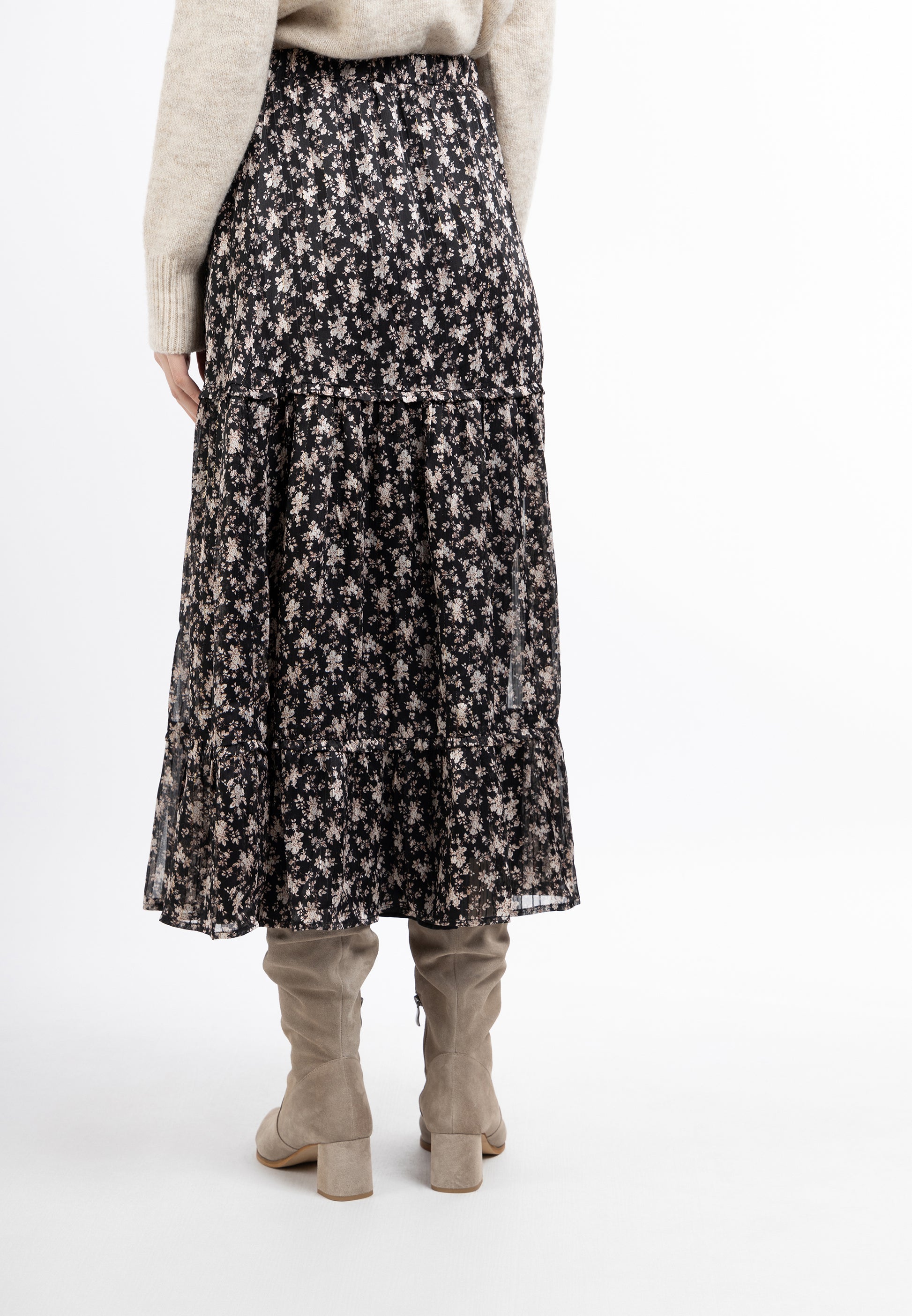DreiMaster Vintage Damen-Maxirock