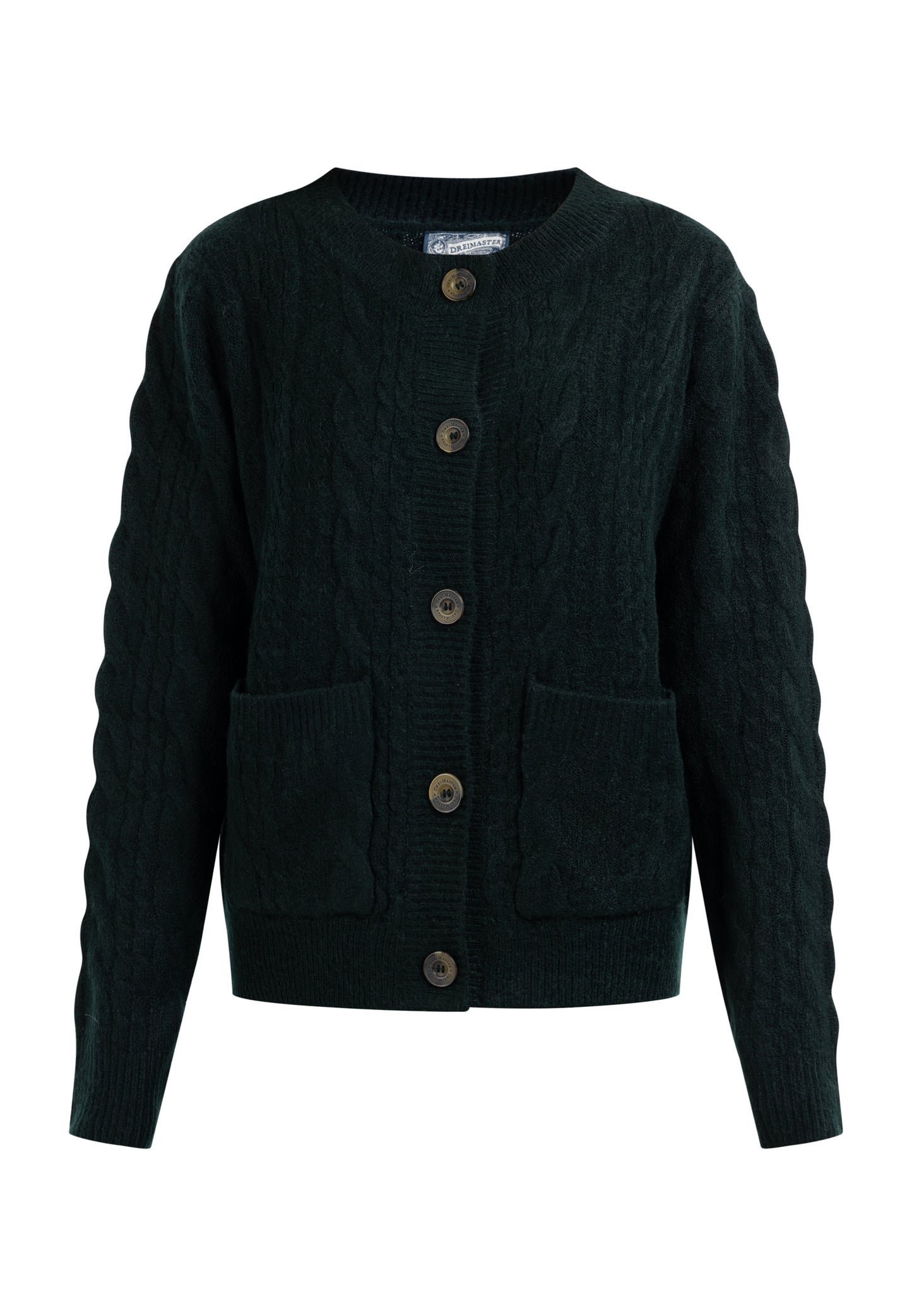 DreiMaster Vintage kardigan z guzikami damski