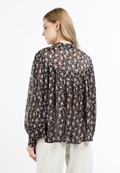 DreiMaster Vintage bluzka z długim rękawem damska