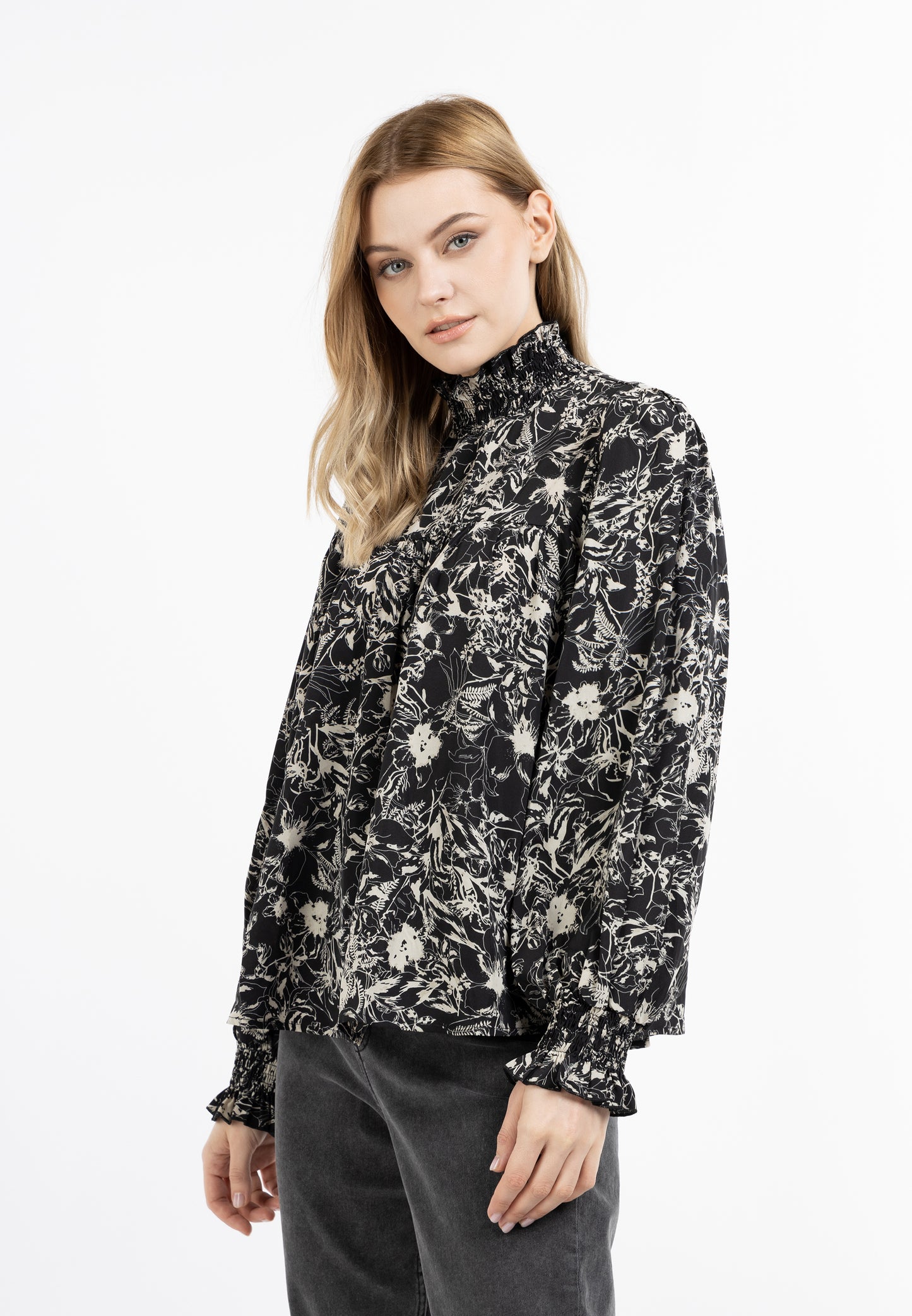 DreiMaster Vintage bluzka koszulowa damska