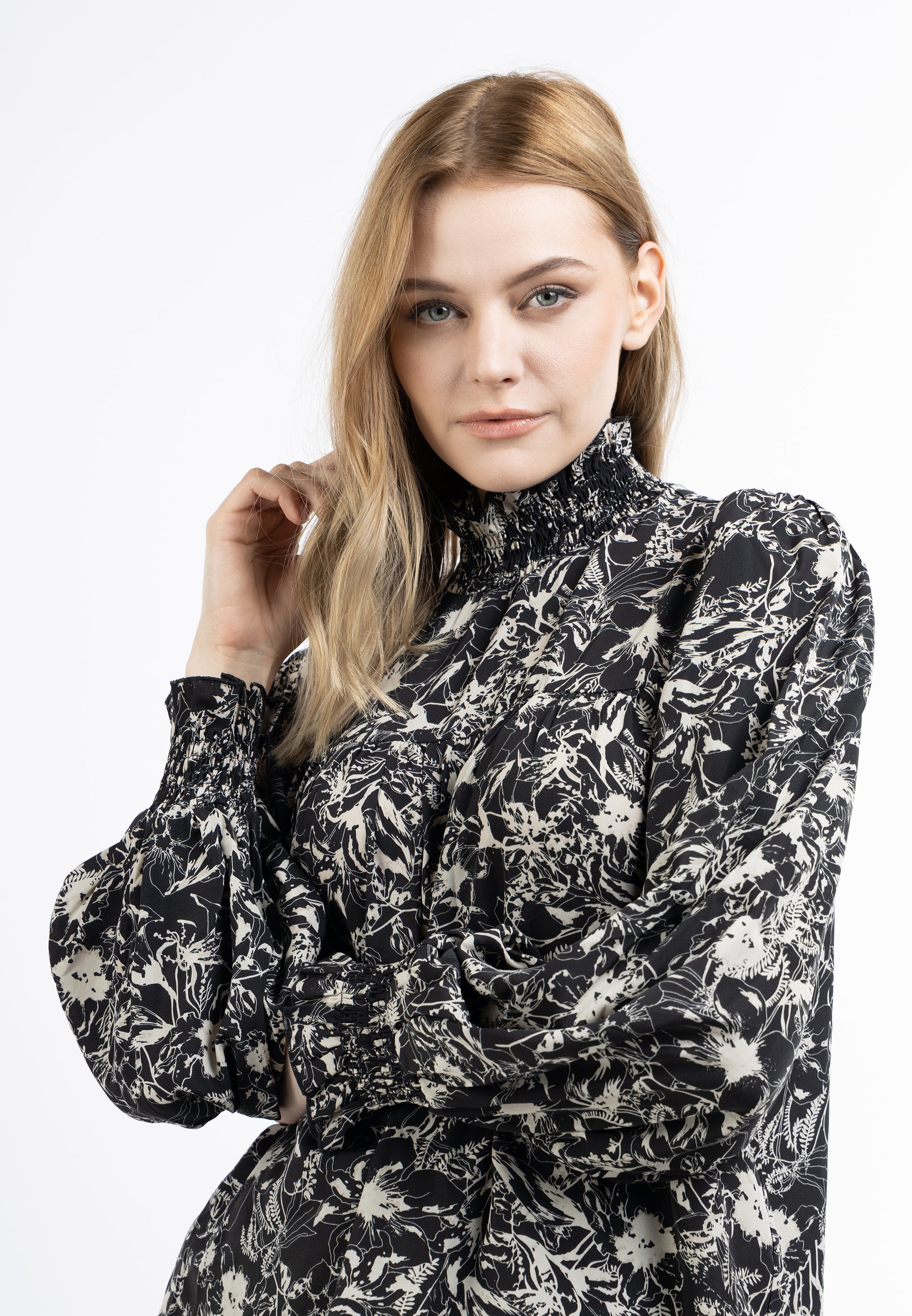 DreiMaster Vintage bluzka koszulowa damska