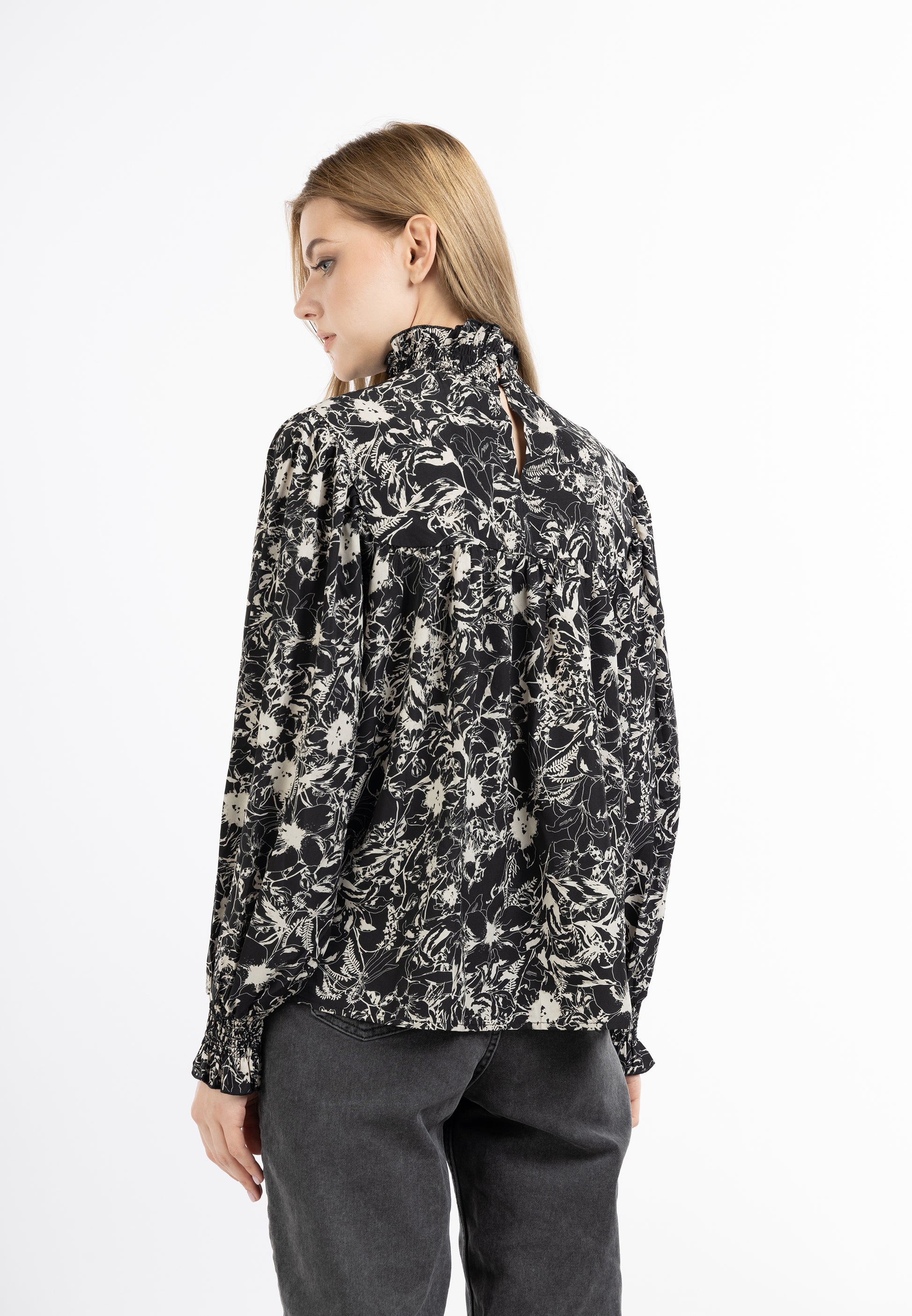 DreiMaster Vintage bluzka koszulowa damska