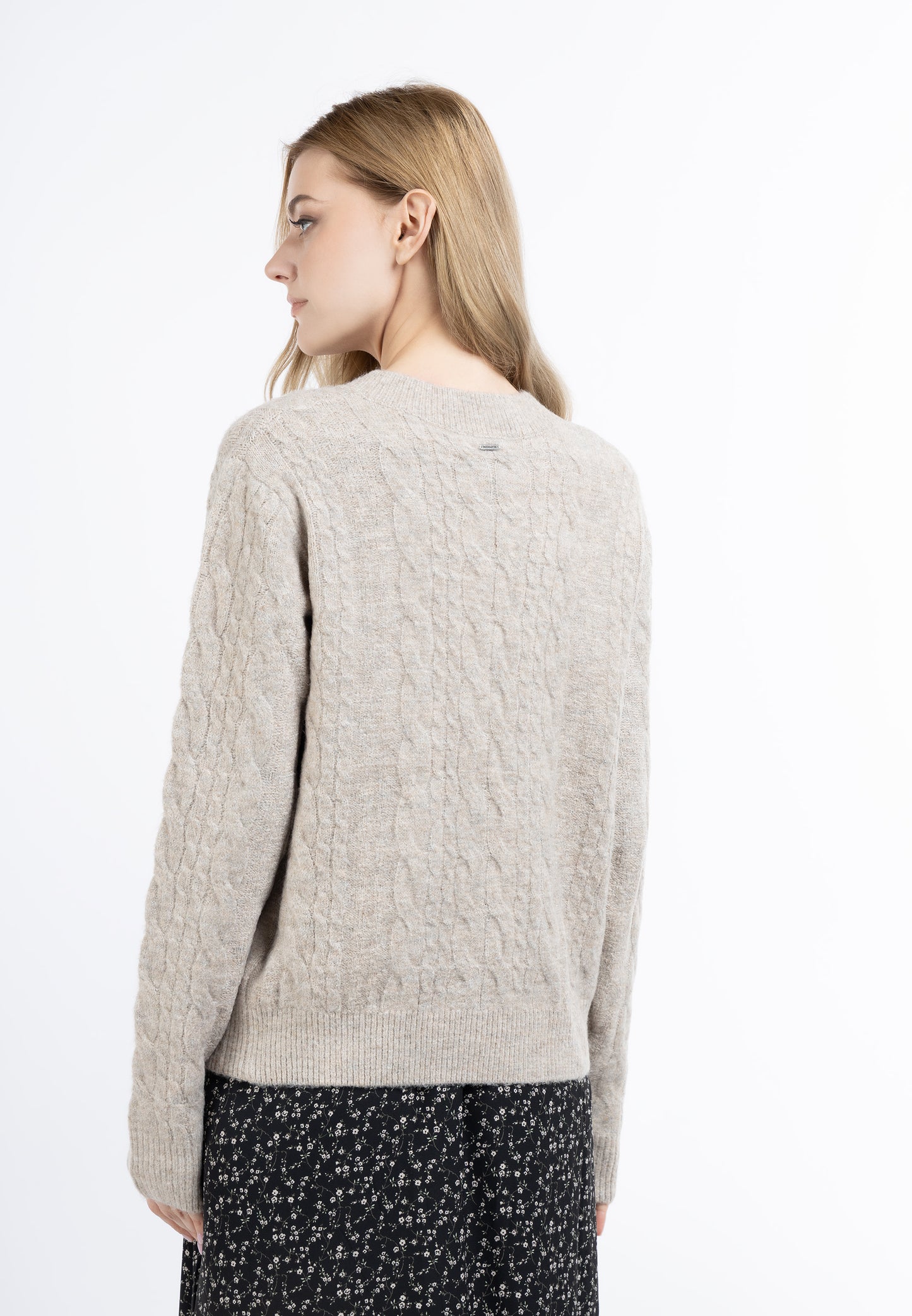 DreiMaster Vintage Women's Strickjacke mit Knöpfen