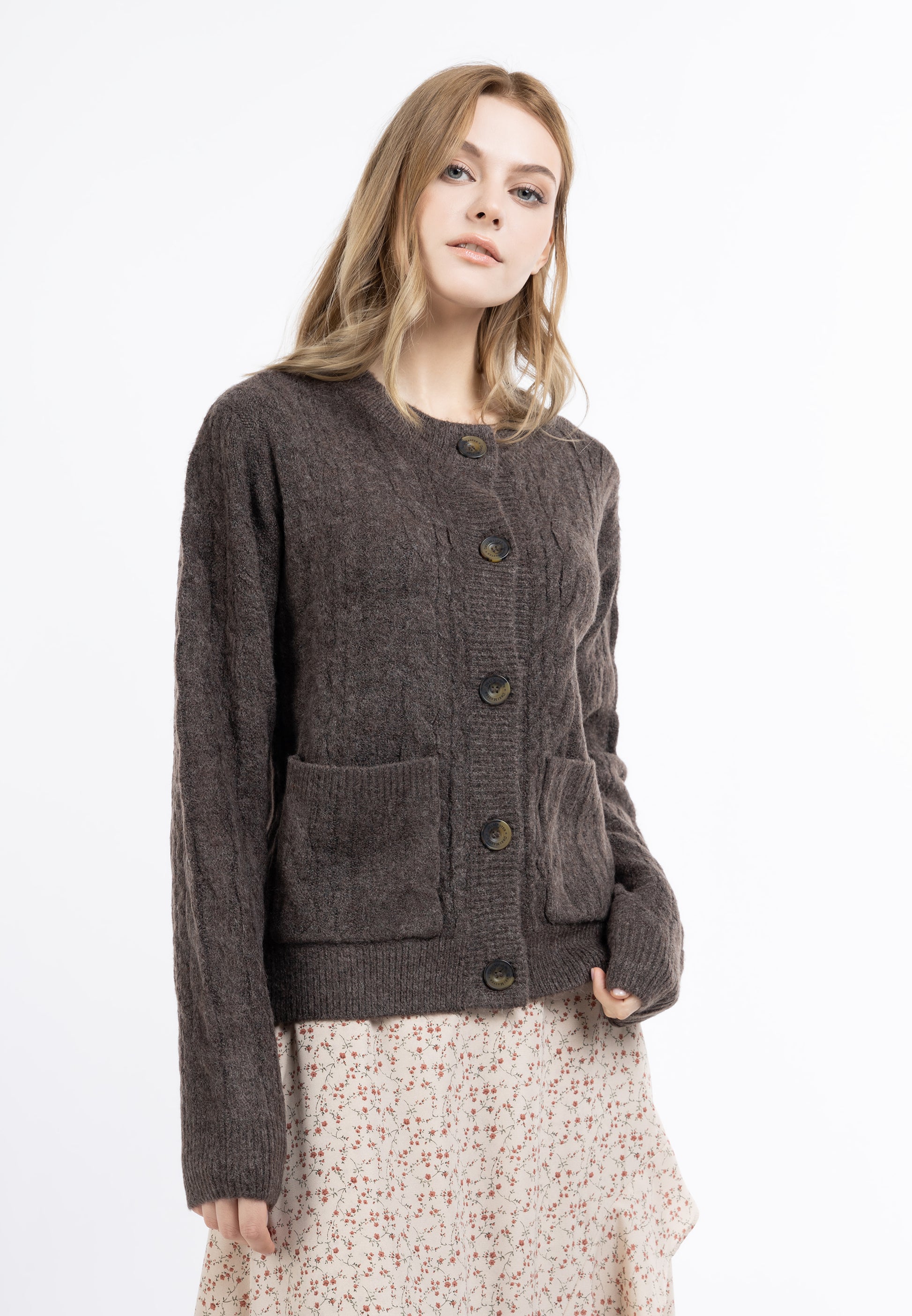 Kardigan zapinany na guziki