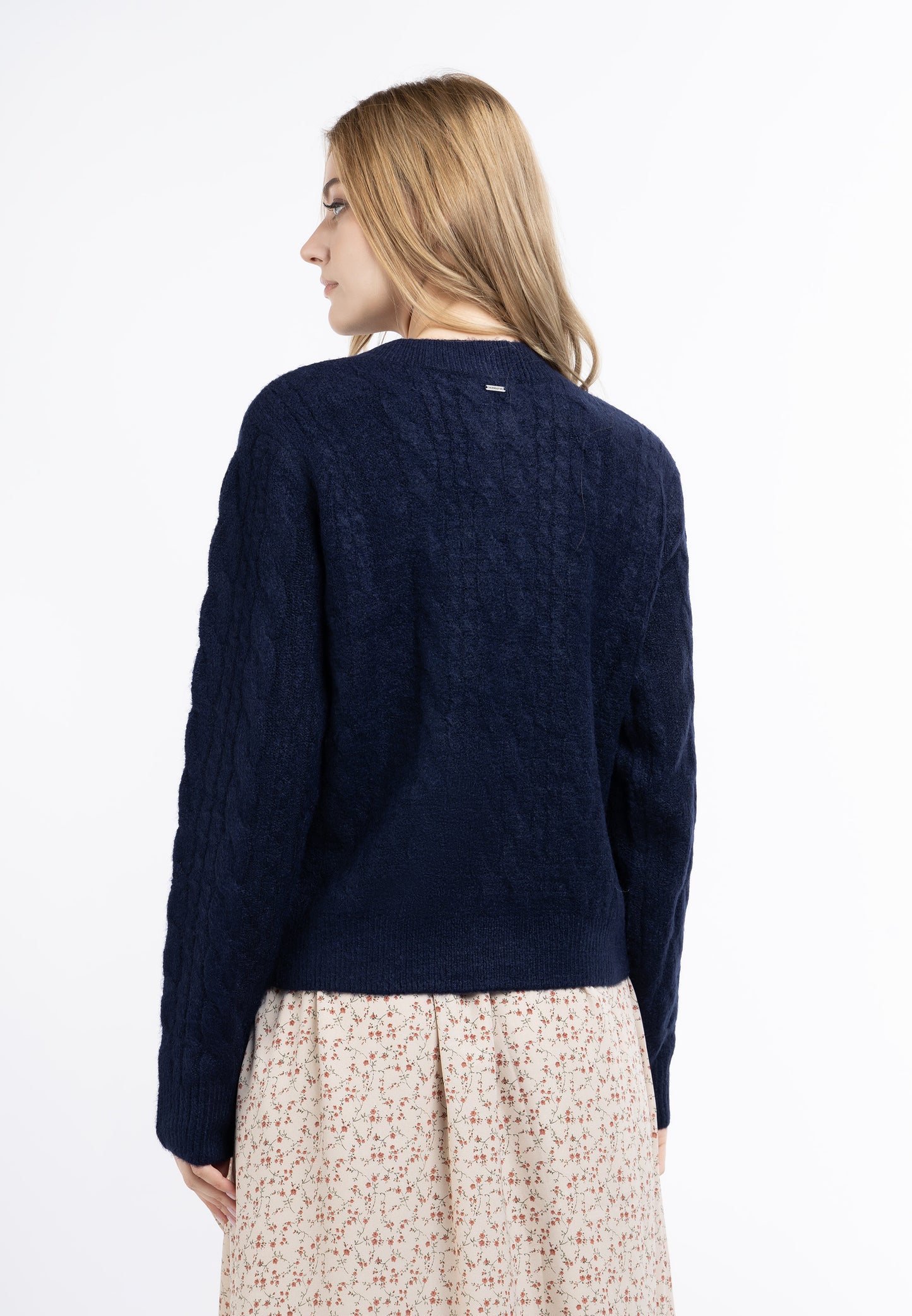 DreiMaster Vintage Women's Strickjacke mit Knöpfen