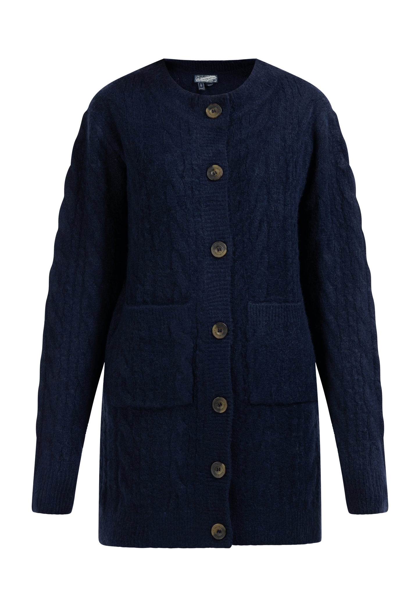 DreiMaster Vintage kardigan z guzikami damski