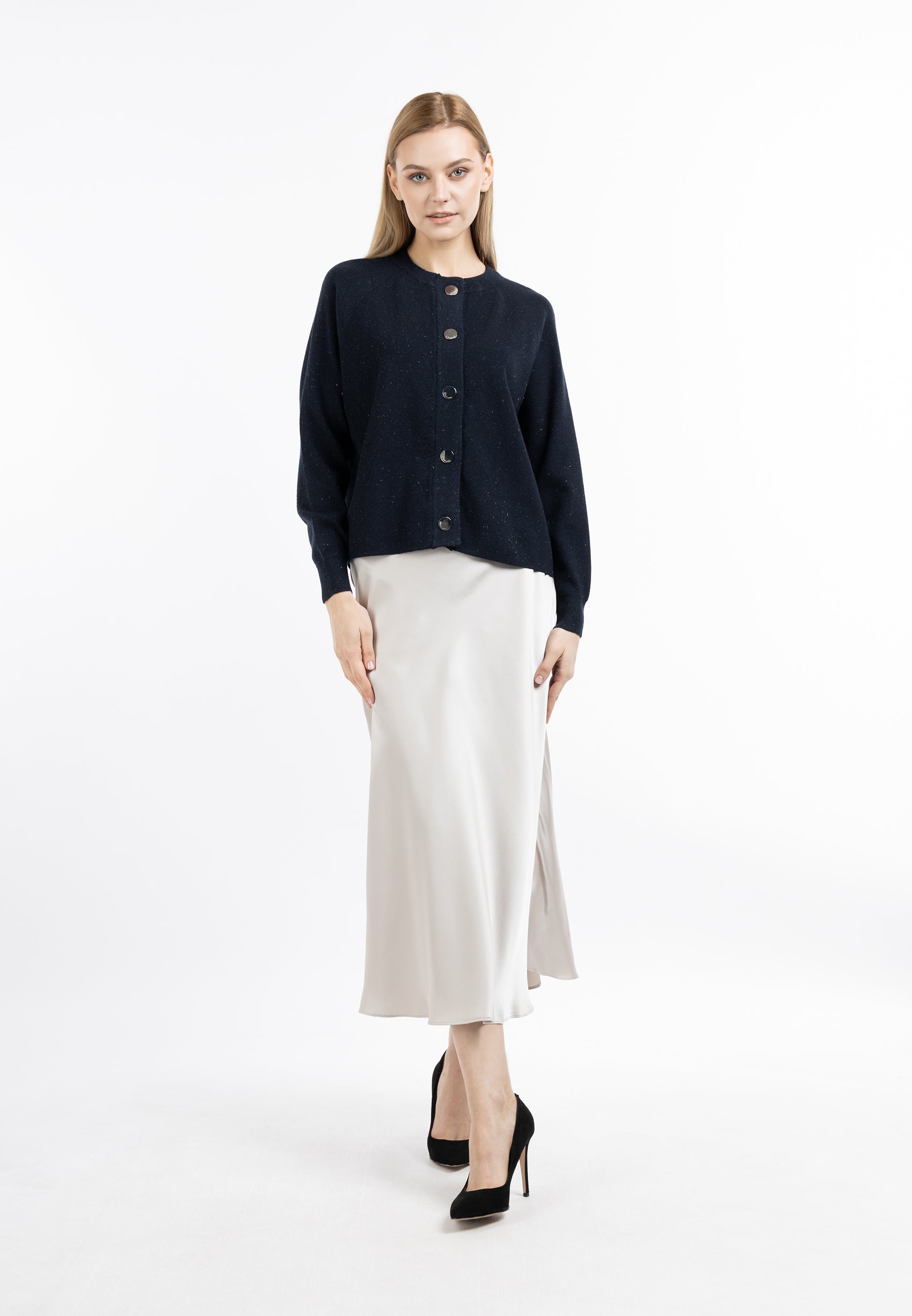 DreiMaster Klassik Women's Cardigan With Button
