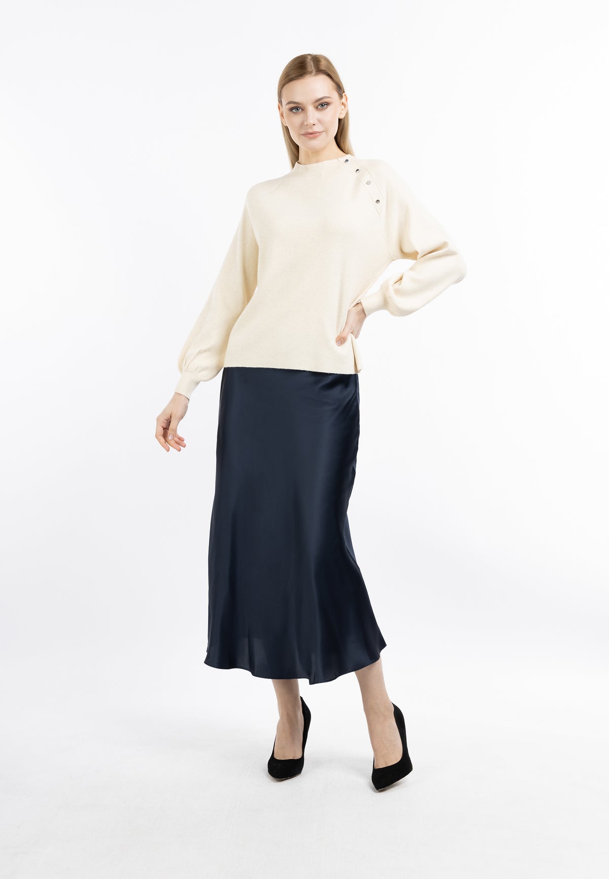 DreiMaster Klassik Women's Strickpullover Turtleneck