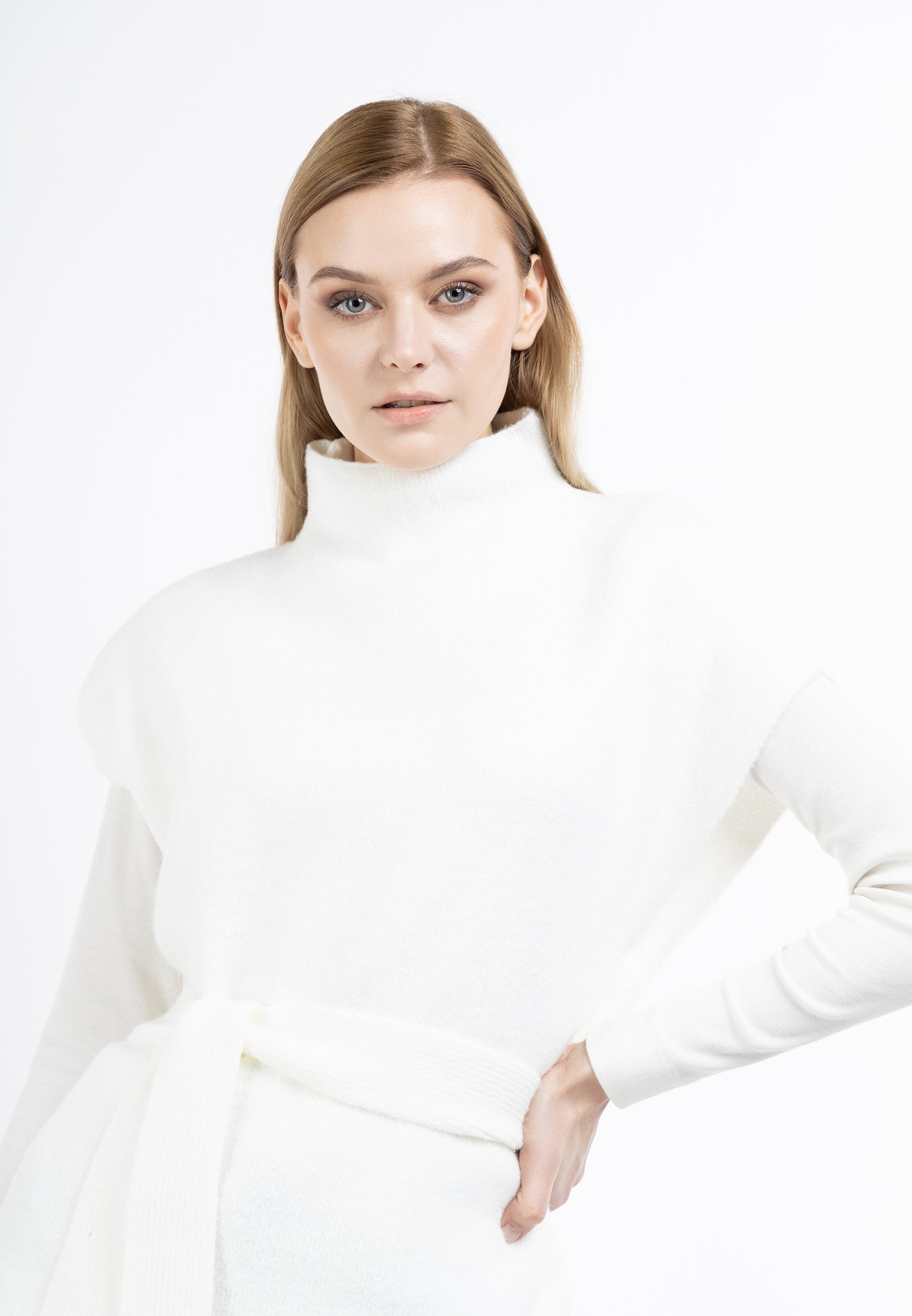 DreiMaster Klassik Damen Strickponcho