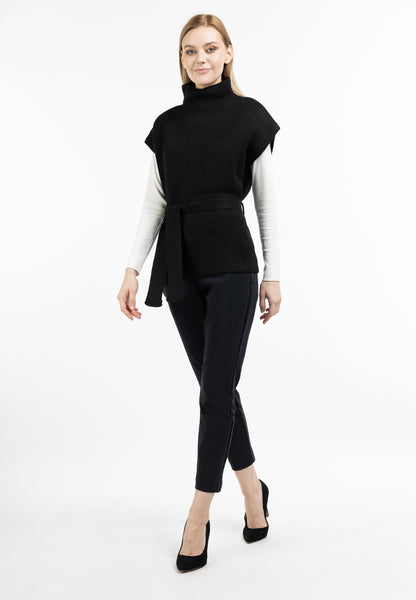 DreiMaster Klassik Damen Strickponcho