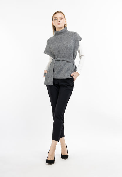 DreiMaster Klassik Damen Strickponcho