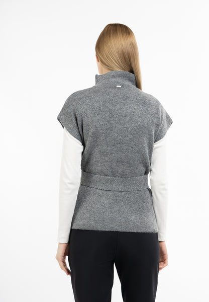 DreiMaster Klassik Damen Strickponcho