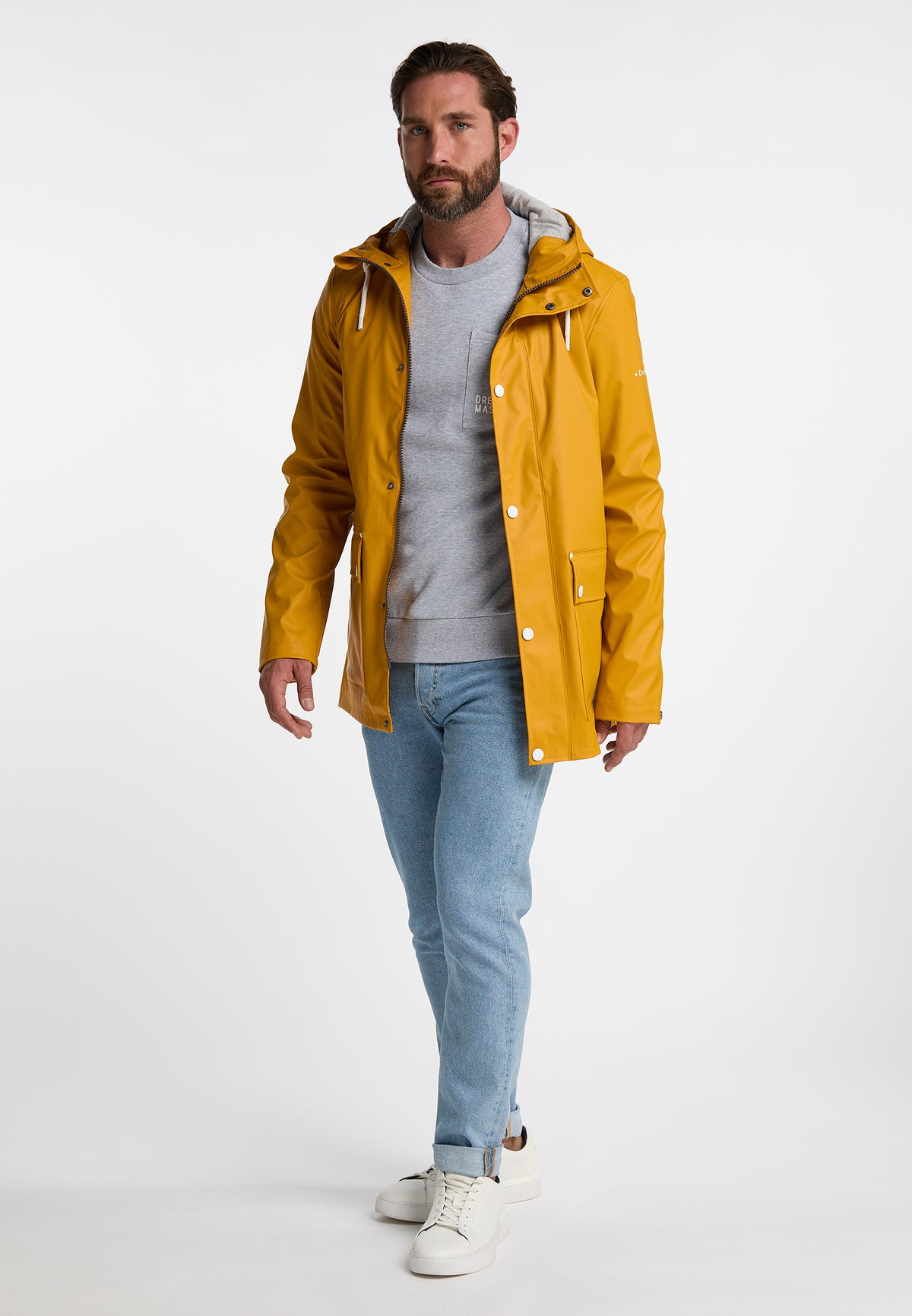 DreiMaster Maritim Herren-Regenjacke