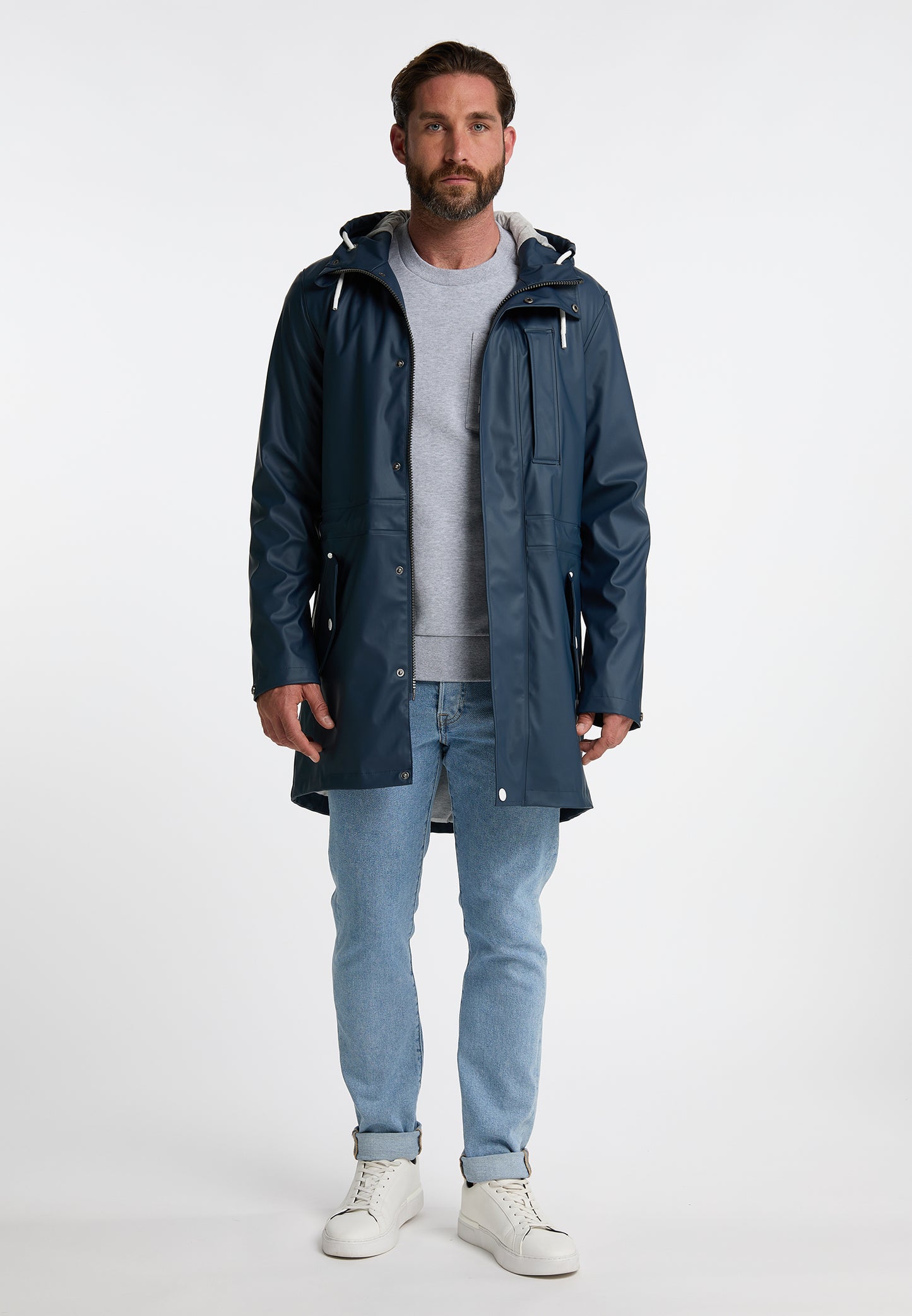 DreiMaster Maritim Herren Regenmantel