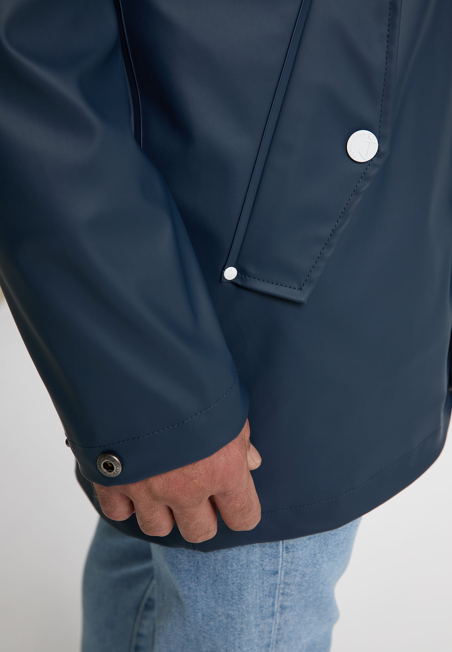 DreiMaster Maritim Men's Parka + Shopping Bag - SET