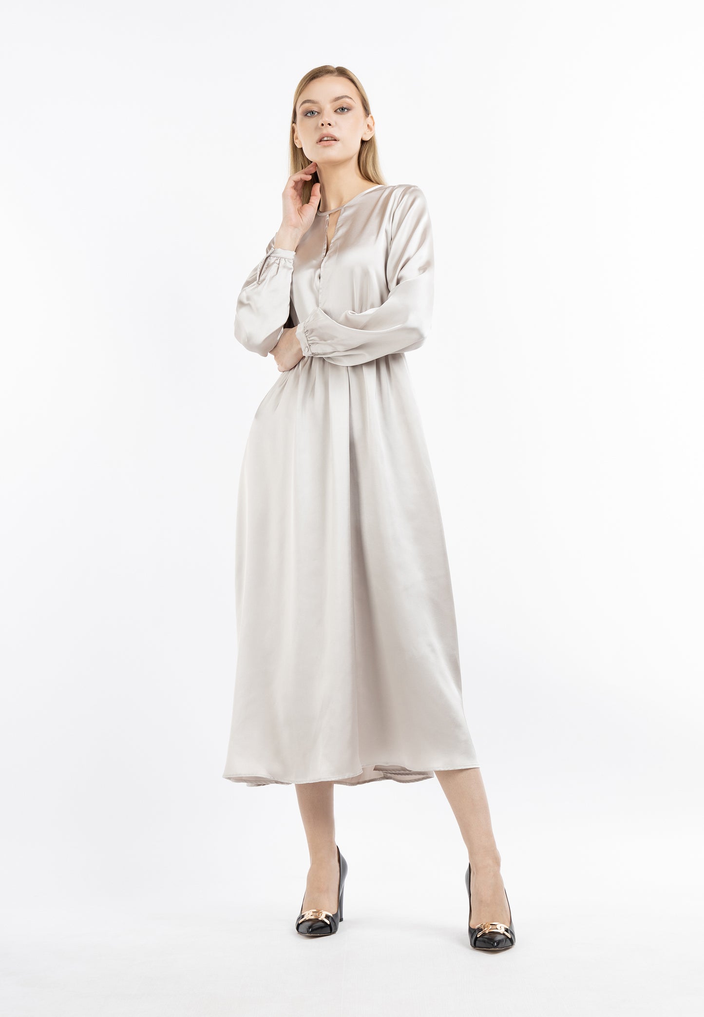 DreiMaster Klassik Women's Midi Dress - Schmuddelwedda Shop