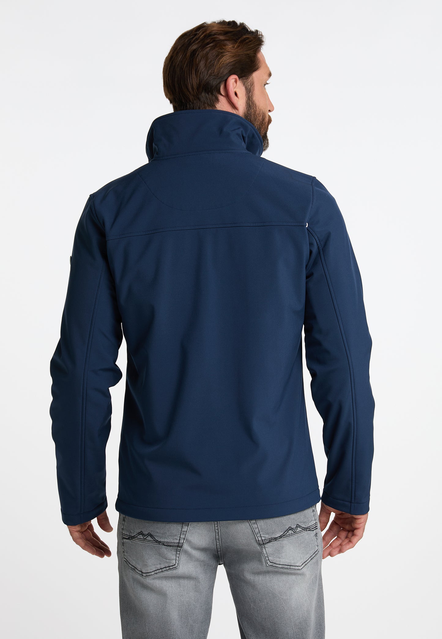 DreiMaster Maritim Herren-Softshelljacke