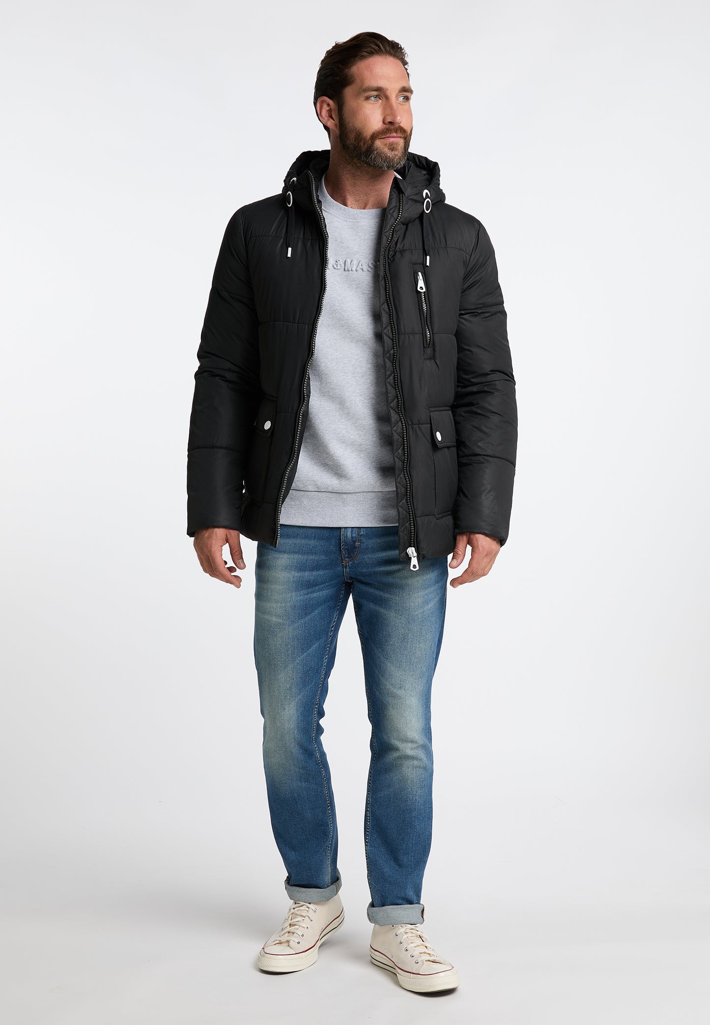 DreiMaster Maritim Herrenjacke mit Polsterung