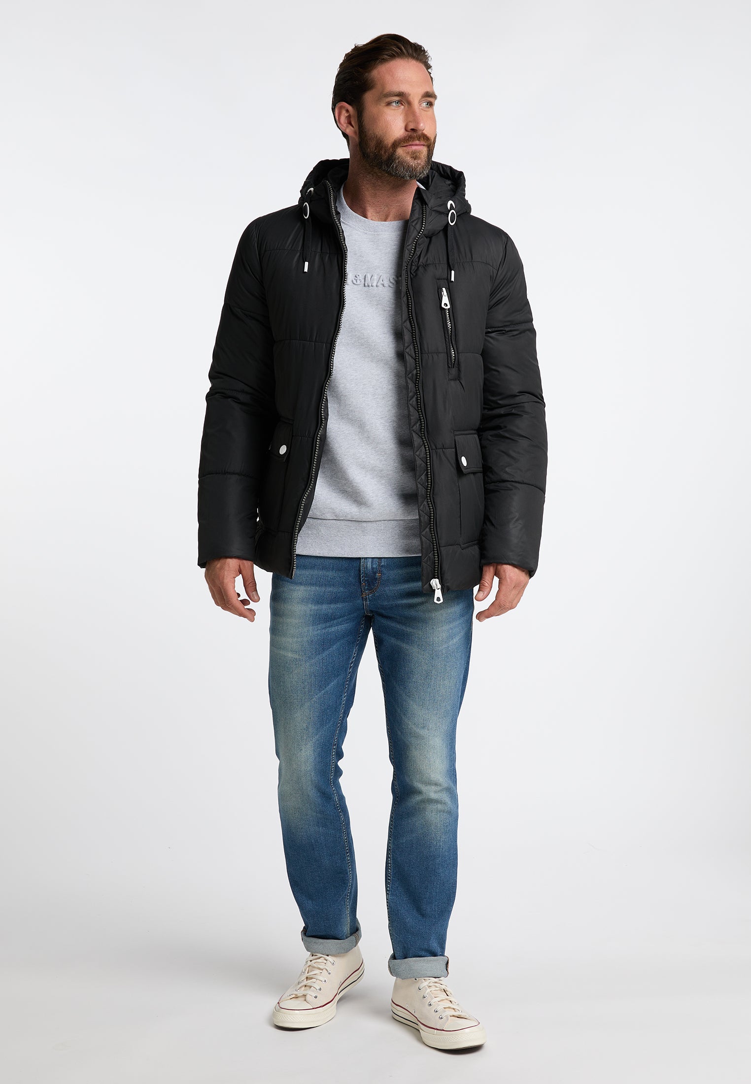 DreiMaster Maritim Herrenjacke mit Polsterung