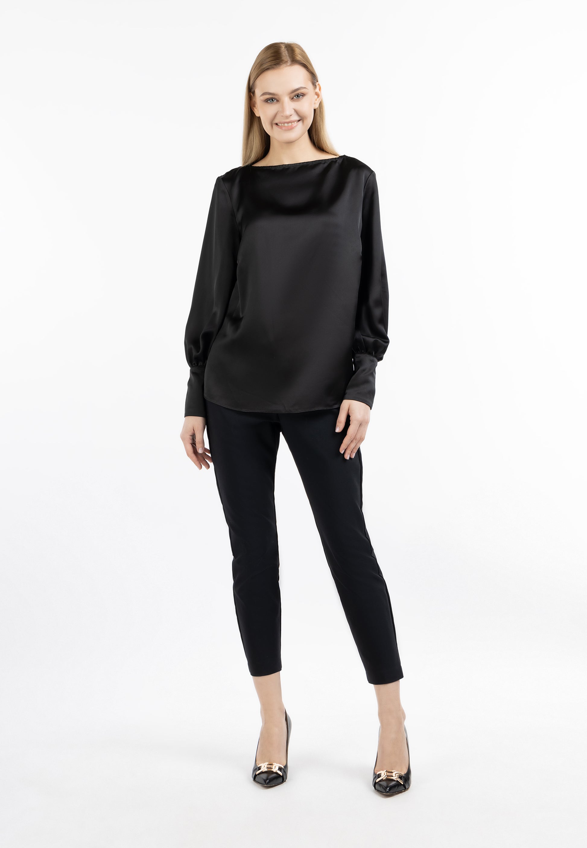 DreiMaster Klassik Women's Long Sleeve Blouse - Schmuddelwedda Shop