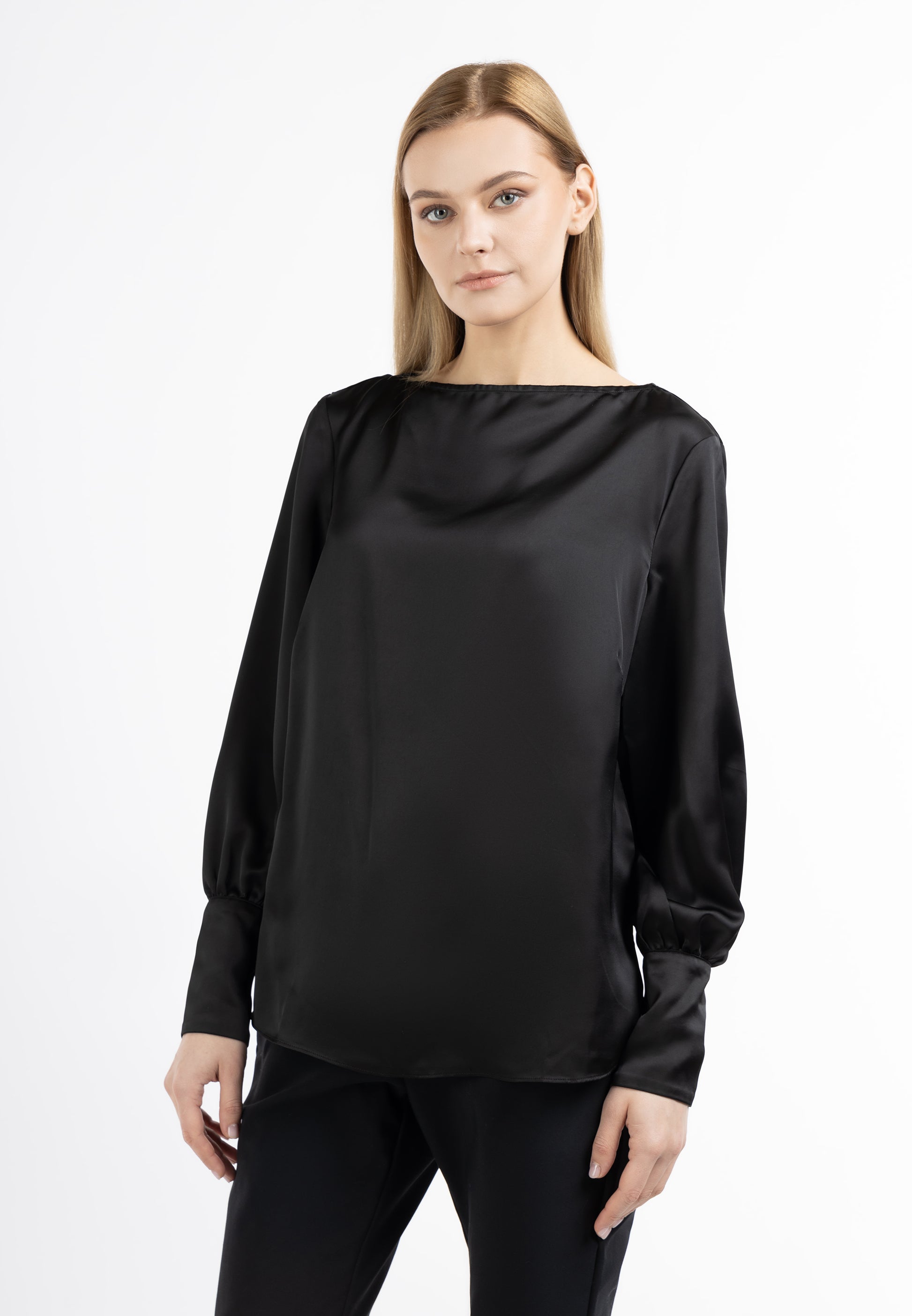 DreiMaster Klassik Women's Long Sleeve Blouse - Schmuddelwedda Shop