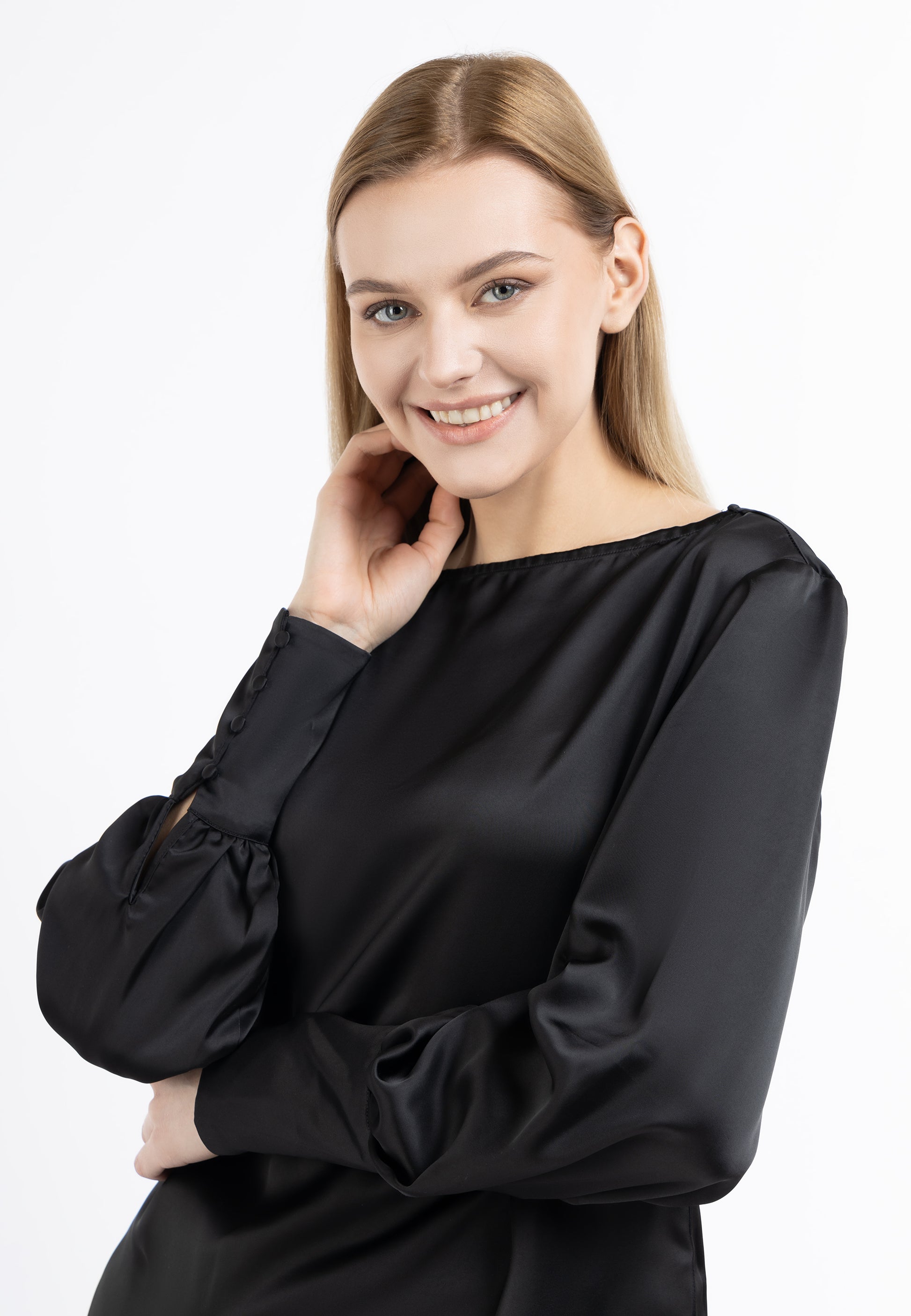 DreiMaster Klassik Women's Long Sleeve Blouse - Schmuddelwedda Shop