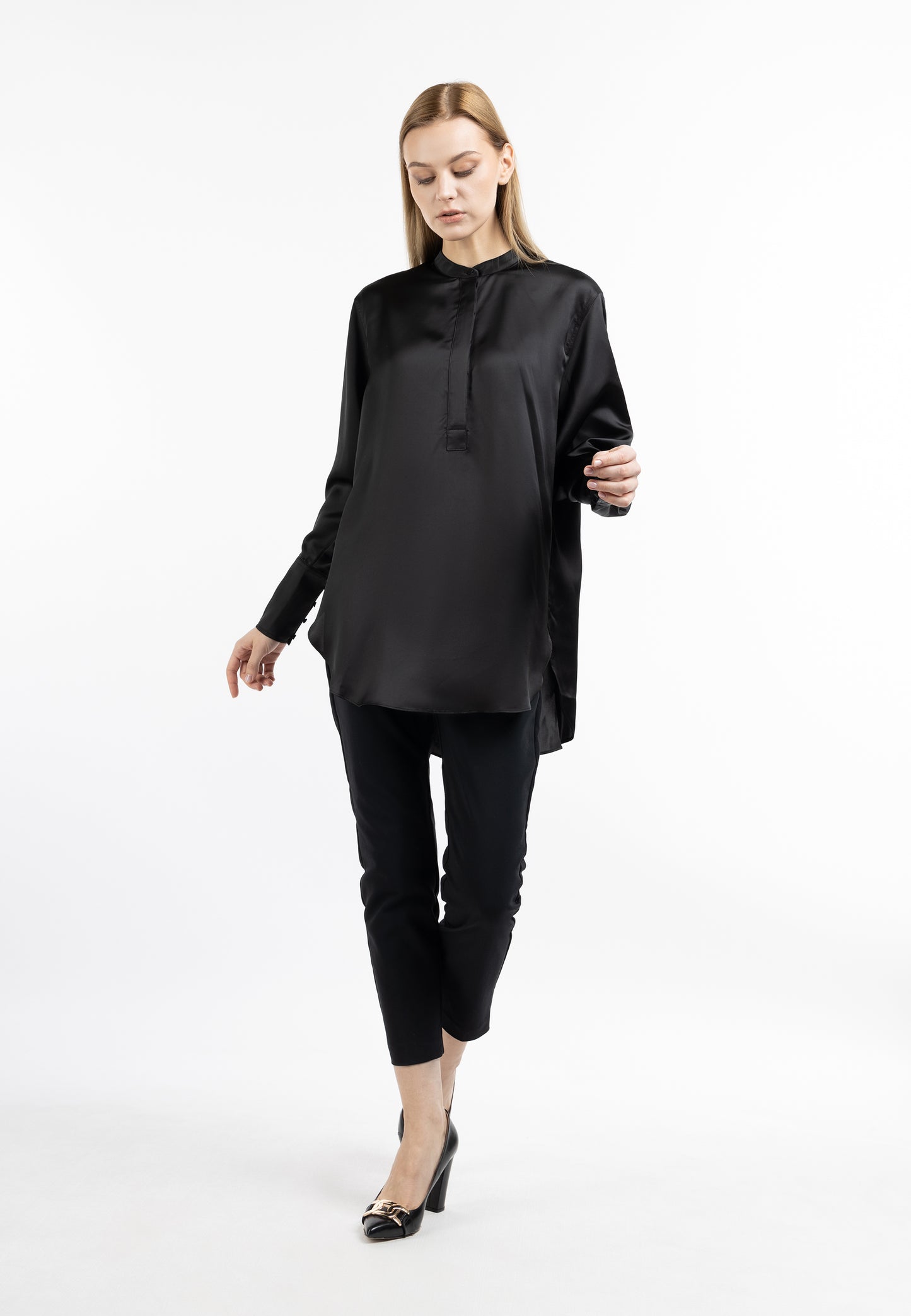 DreiMaster Klassik Women's Long Sleeve Blouse - Schmuddelwedda Shop