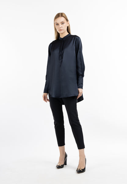 DreiMaster Klassik Women's Long Sleeve Blouse - Schmuddelwedda Shop